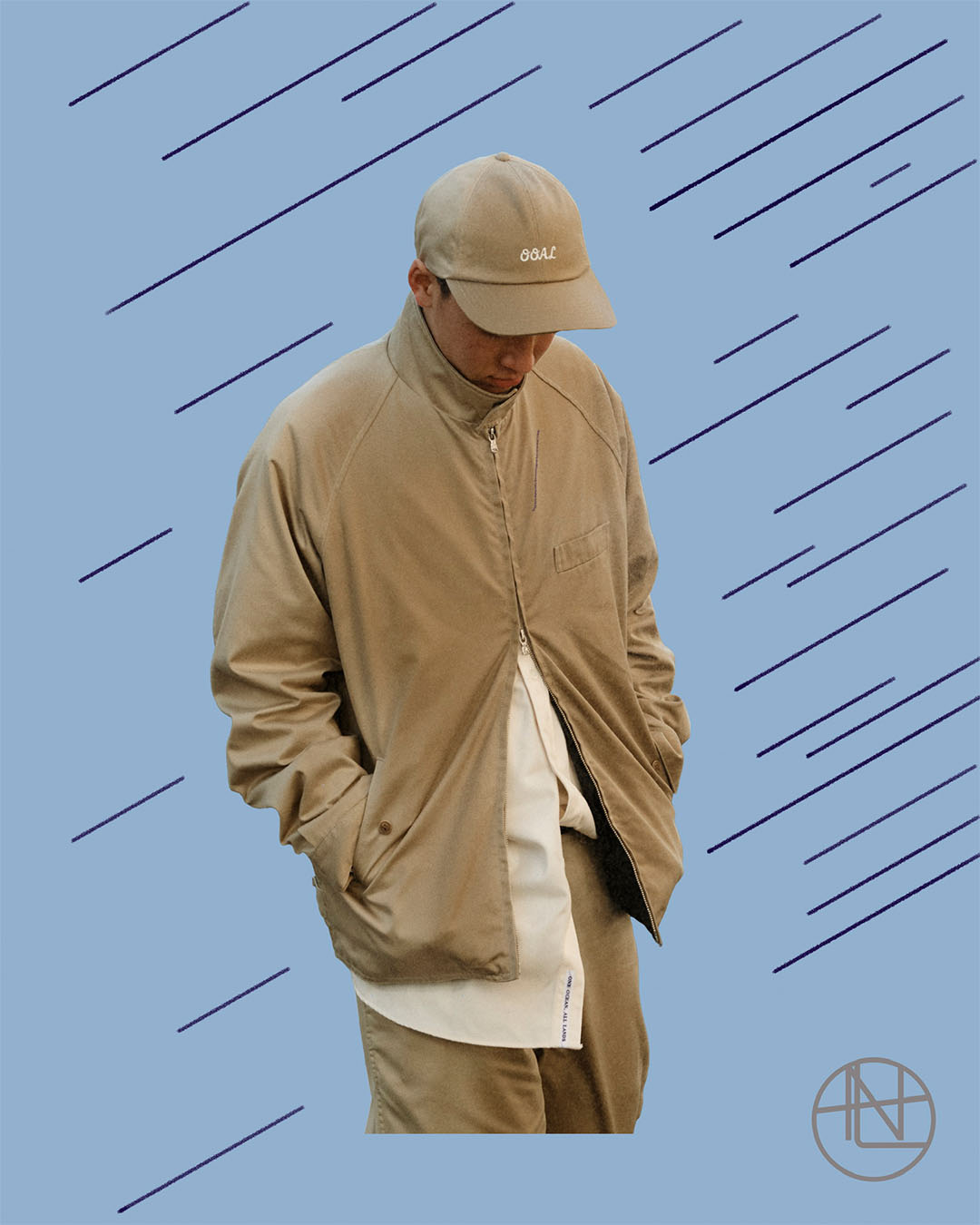 nanamica / nanamica boy in Daikanyama Vol. 23 Chino crew jacket