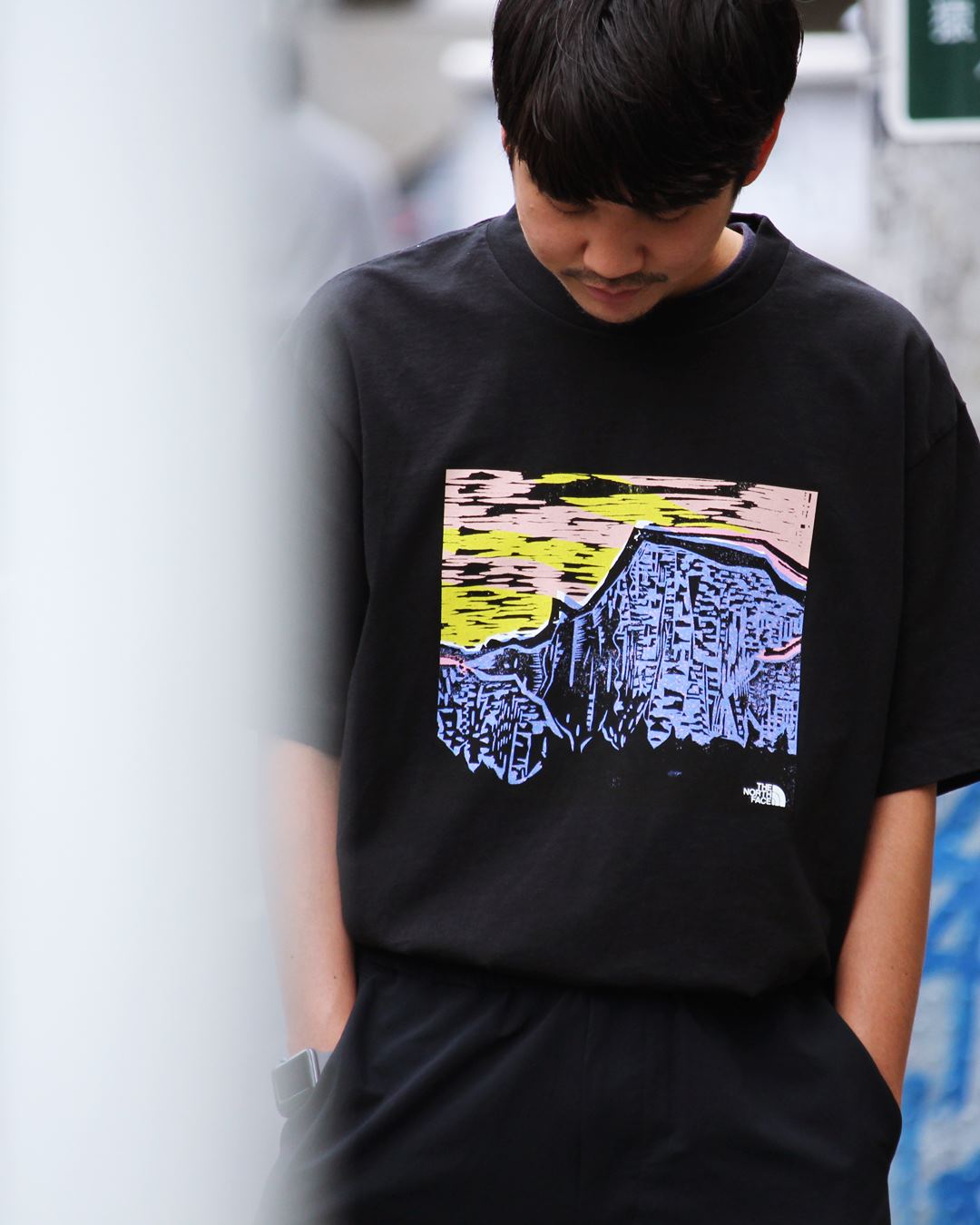 nanamica / 直営店別注のグラフィックTシャツ