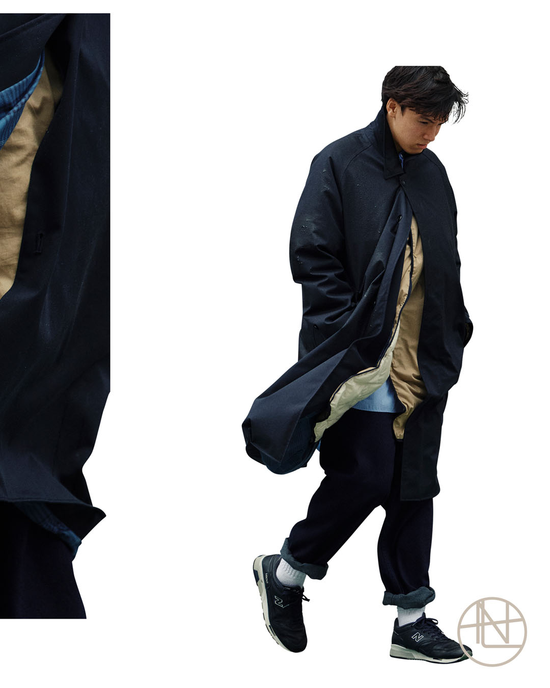 nanamica / nanamica boy in Daikanyama Vol. 32 GORE-TEX Balmacaan coat, for  fall and winter.