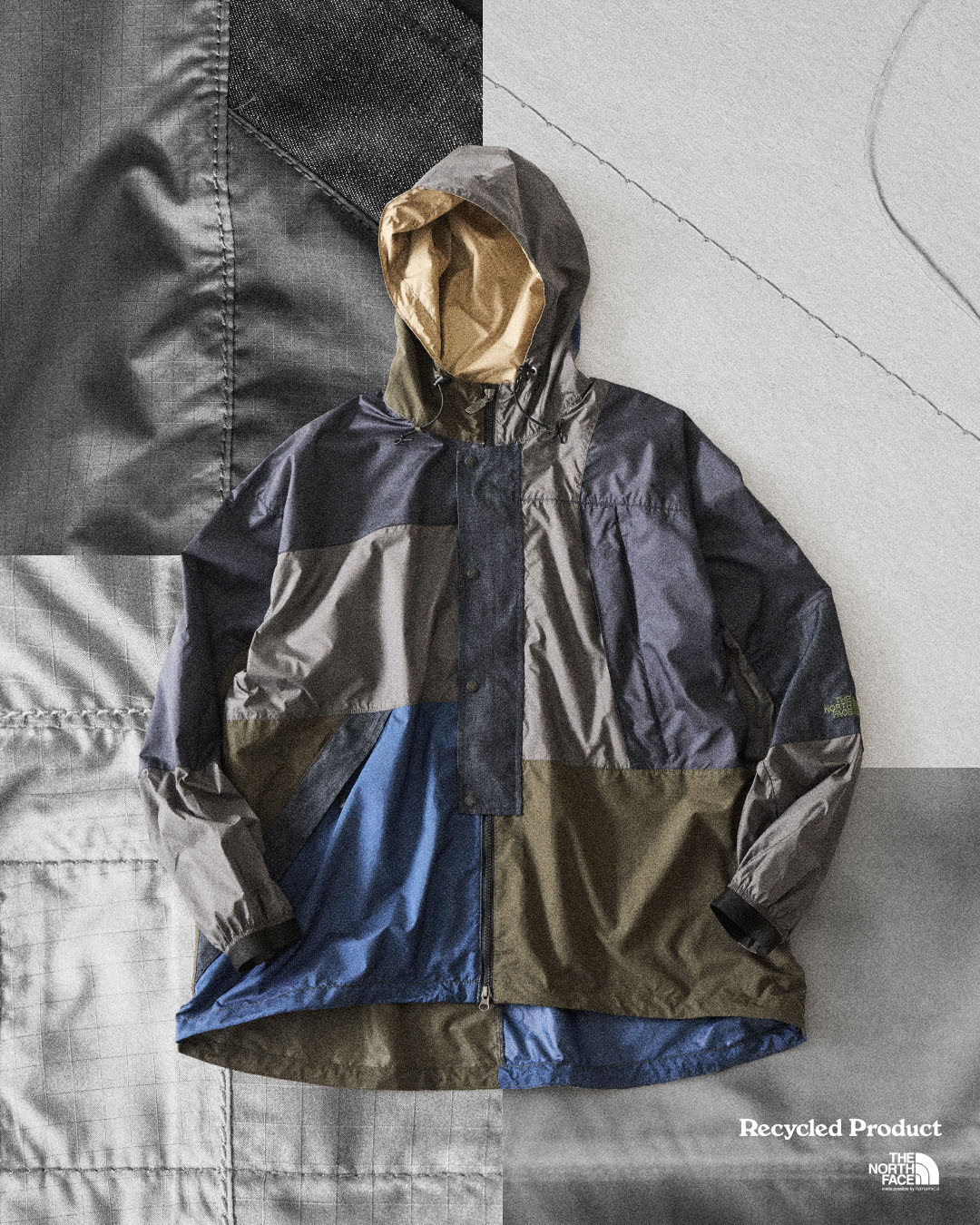 nanamica / nanamica launches the 2nd upcycling project of THE NORTH FACE  Purple Label.