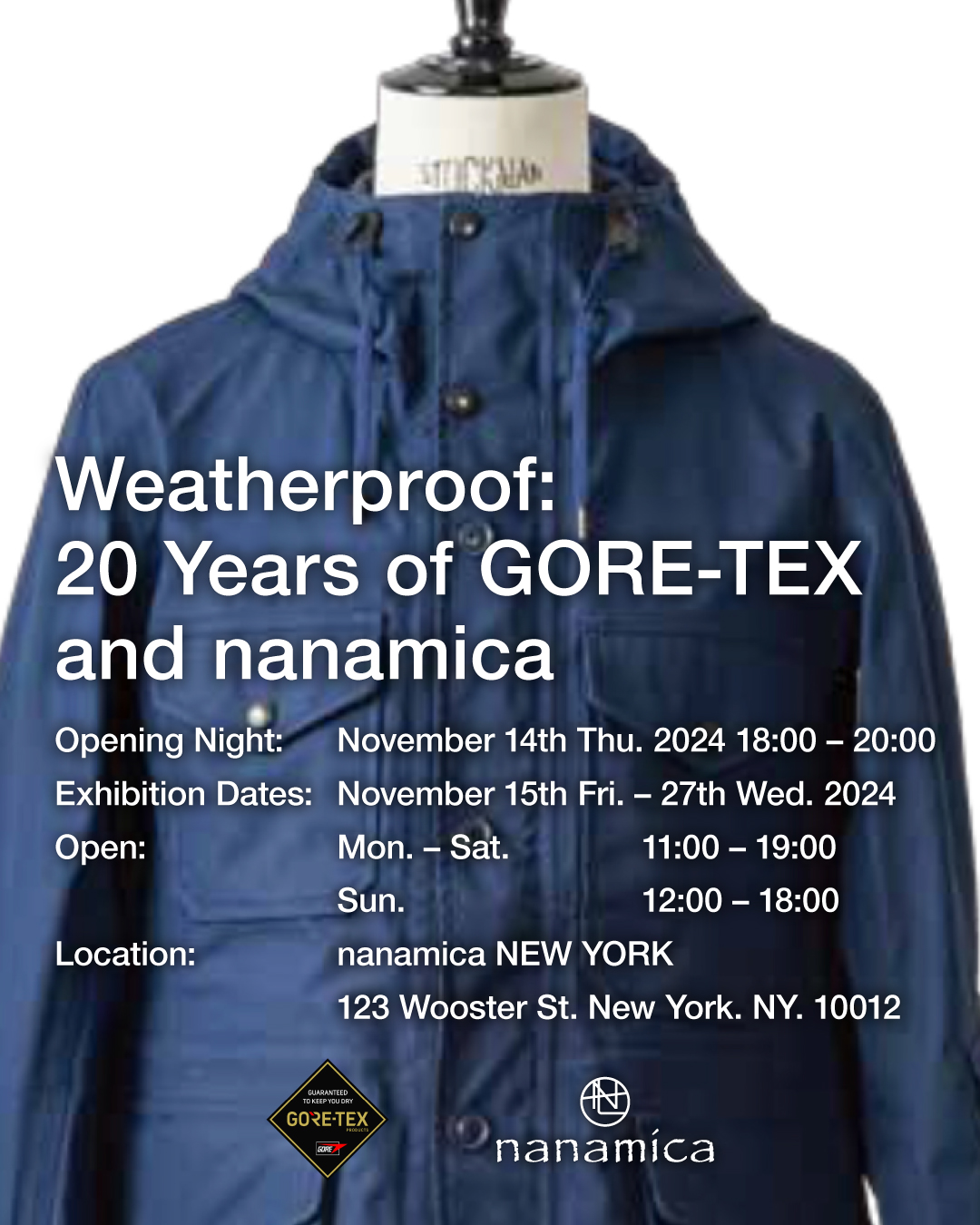 nanamica / GORE-TEX Cruiser Jacket