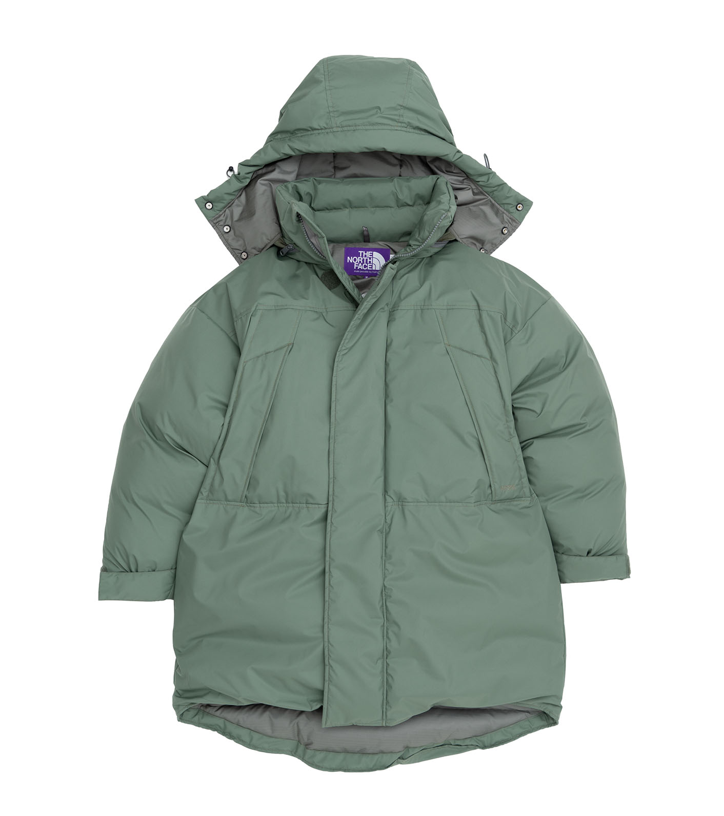 the north face purple label down jacket