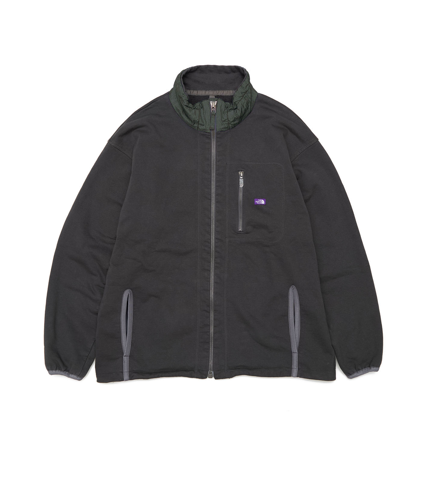 High Bulky French Terry Field Jacket