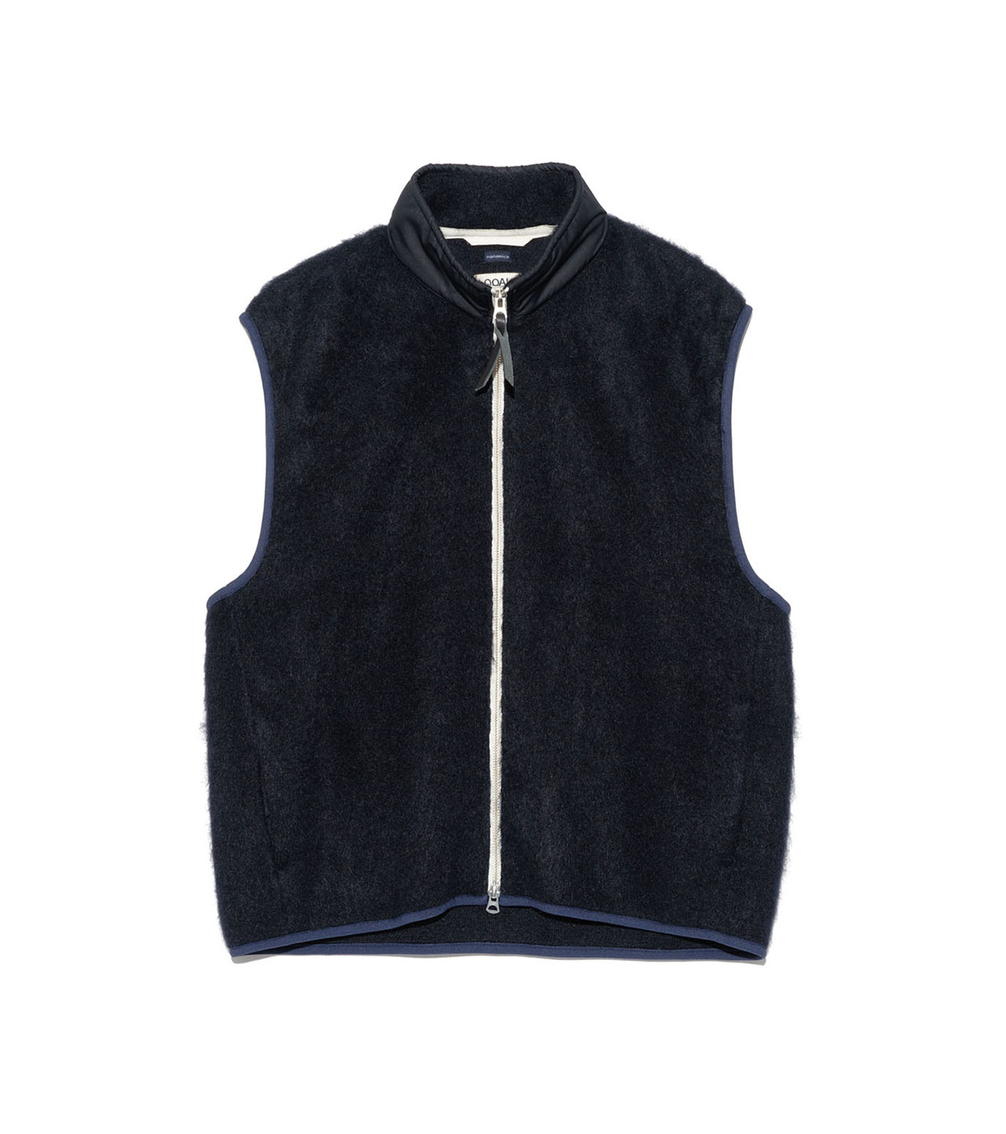 nanamica / Zip-Up Mohair Vest