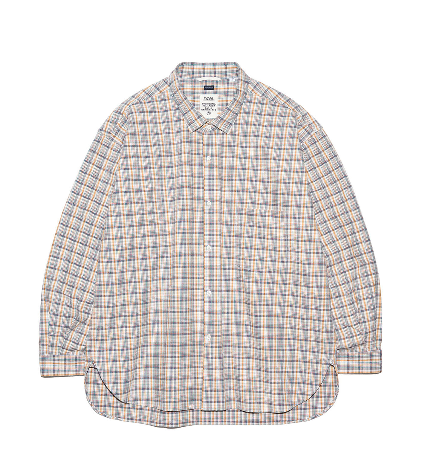 nanamica / Cotton Silk Euro Check Shirt