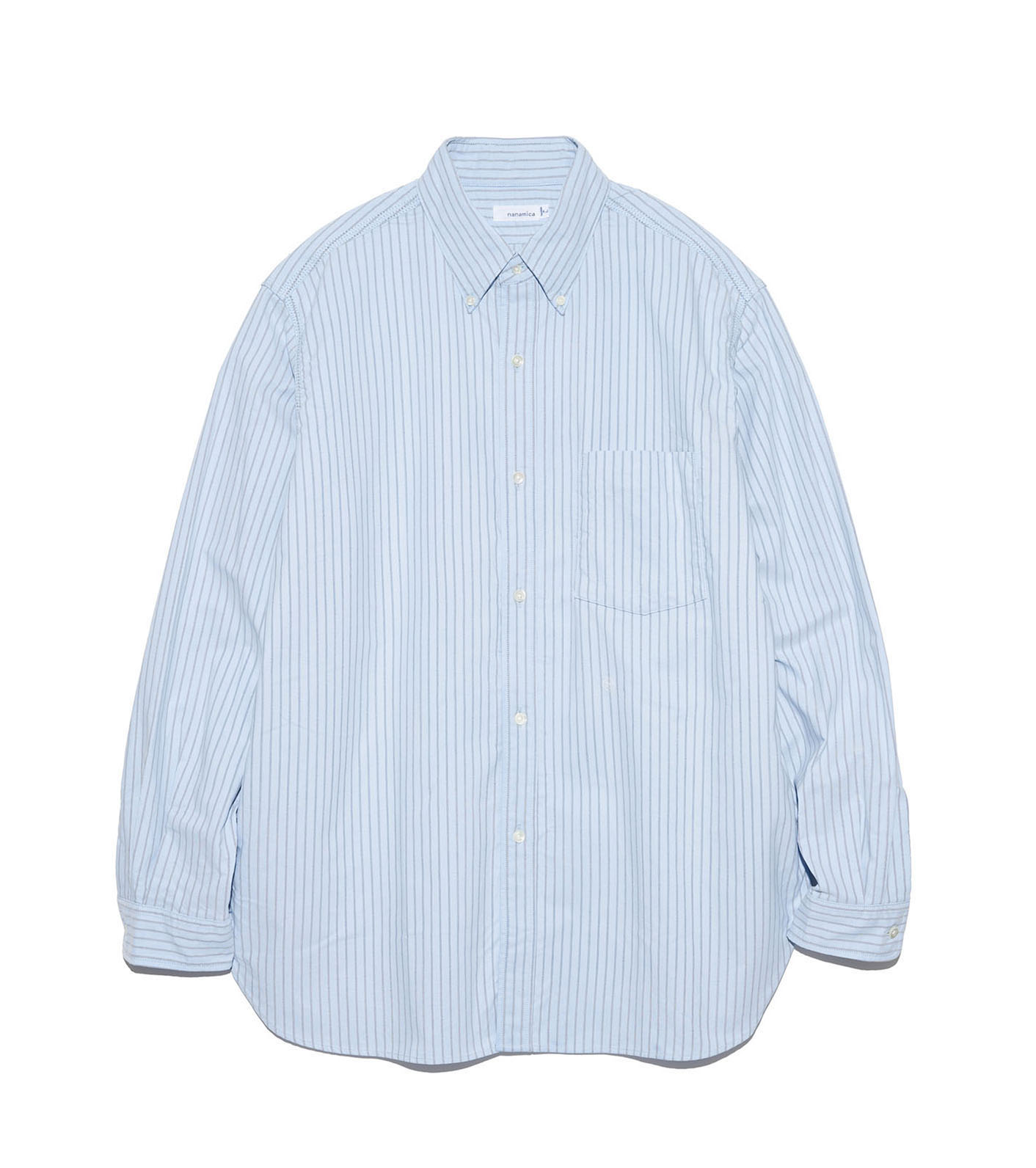 nanamica / Button Down Stripe Wind Shirt