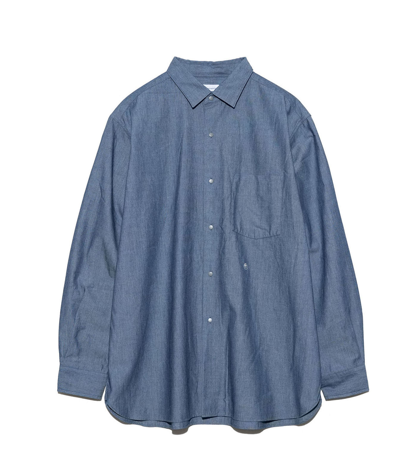 nanamica / Regular Collar Chambray Shirt