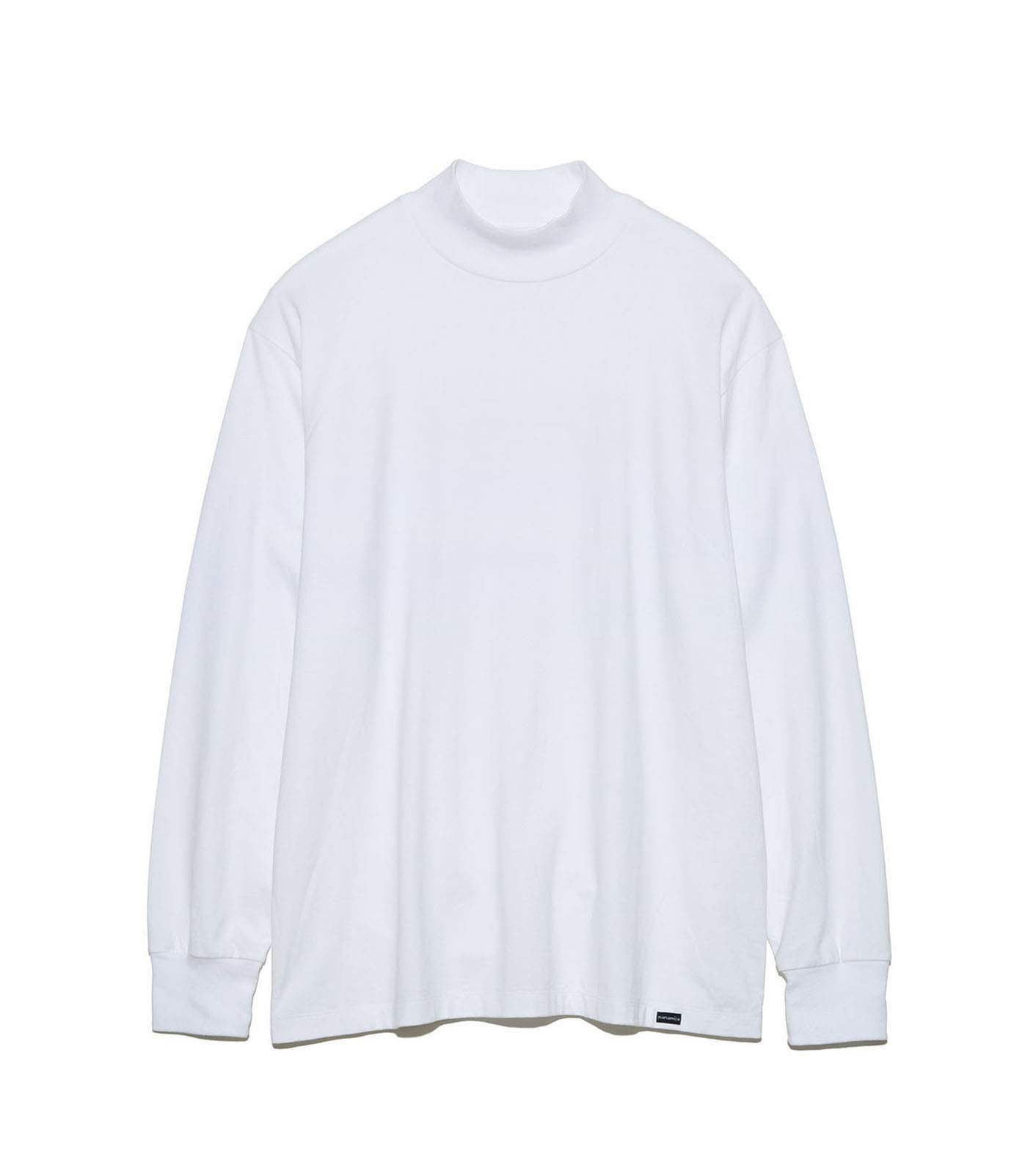 nanamica / L/S Mock Neck Tee