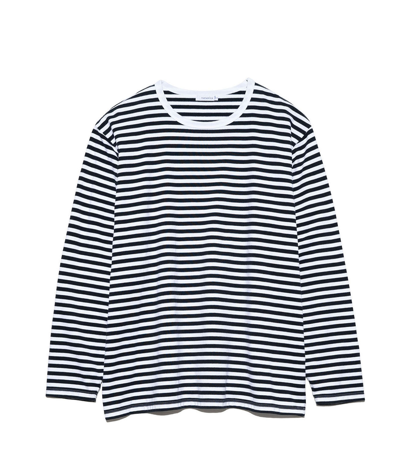 nanamica / COOLMAX Stripe Jersey L/S Tee