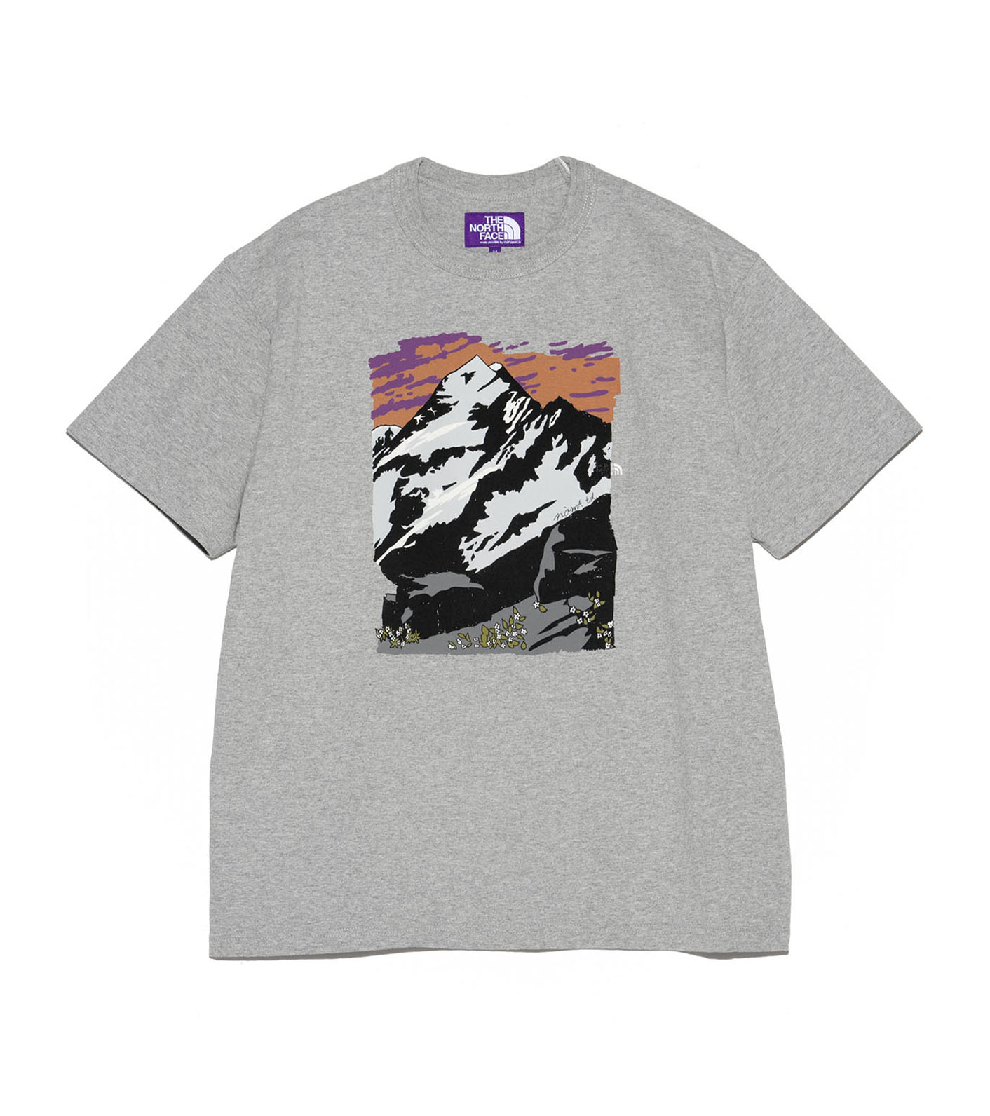 nanamica / 7oz Mountain Graphic Tee