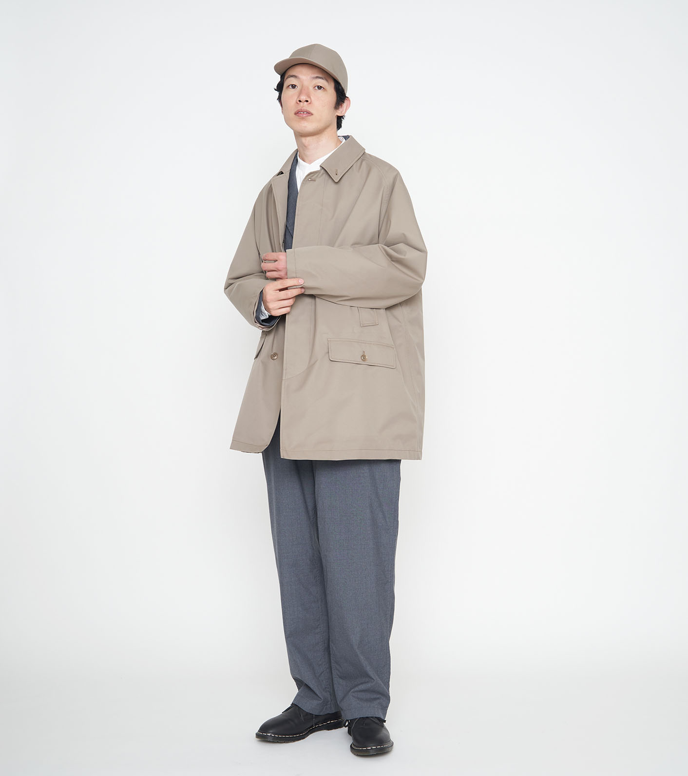 SUBS216] Nanamica (ナナミカ) 2L GORE-TEX Short Soutien Collar Coat