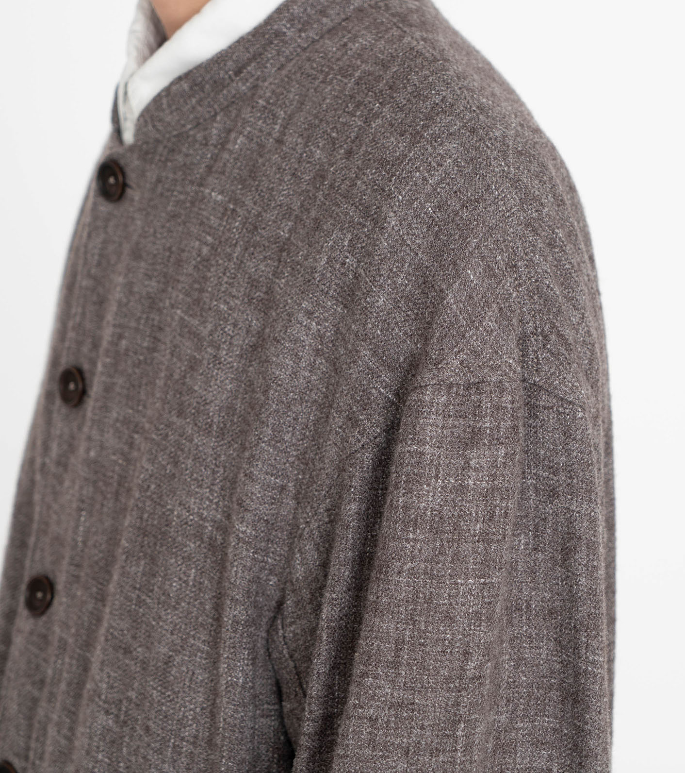 6(ROKU)＞SHAGGY SHAWL COLLAR COAT/コート | 6ROKU SHAGGY COAT