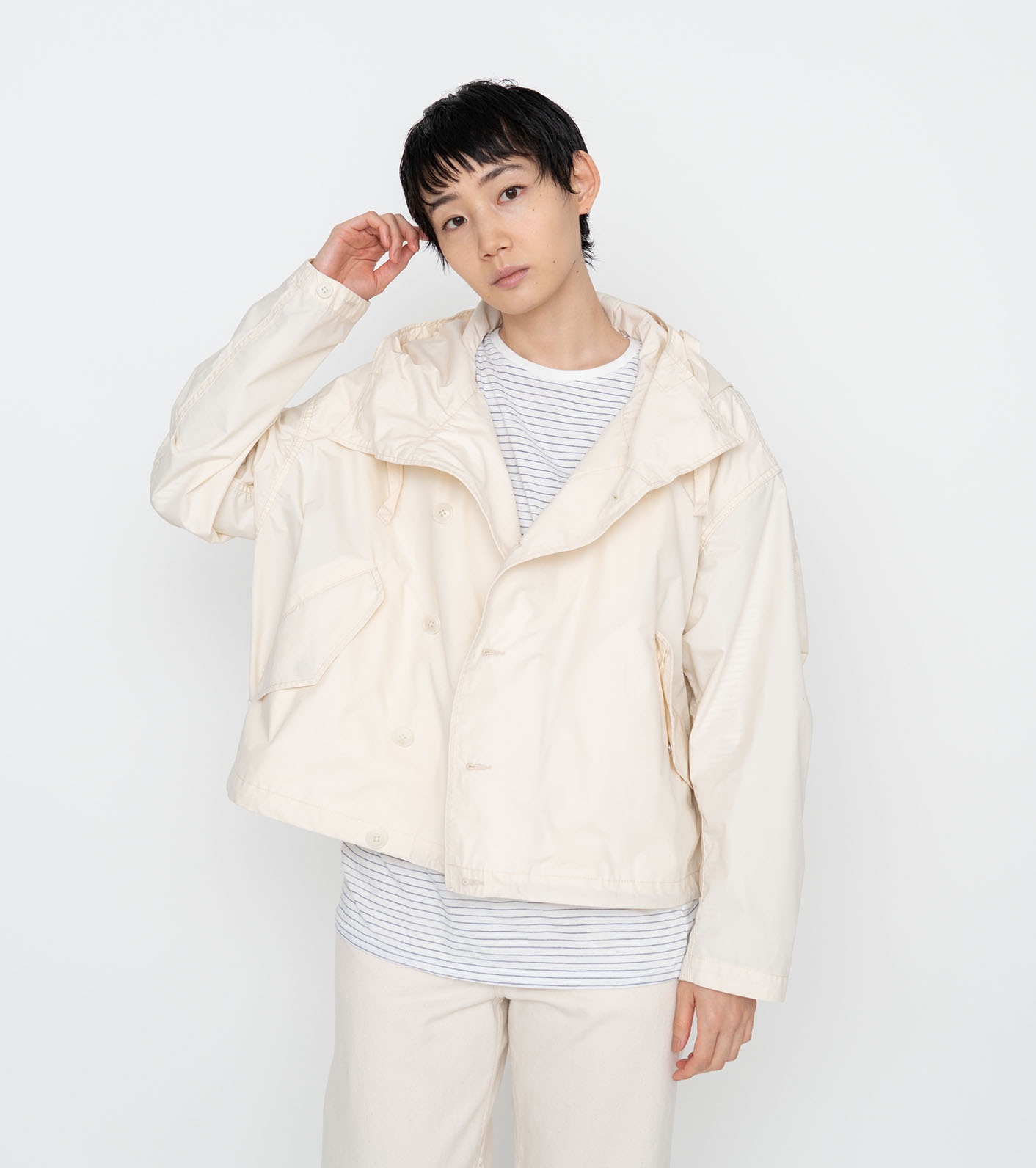 室内搬入設置無料 nanamicaナナミカ Hooded Jacketフーデッド