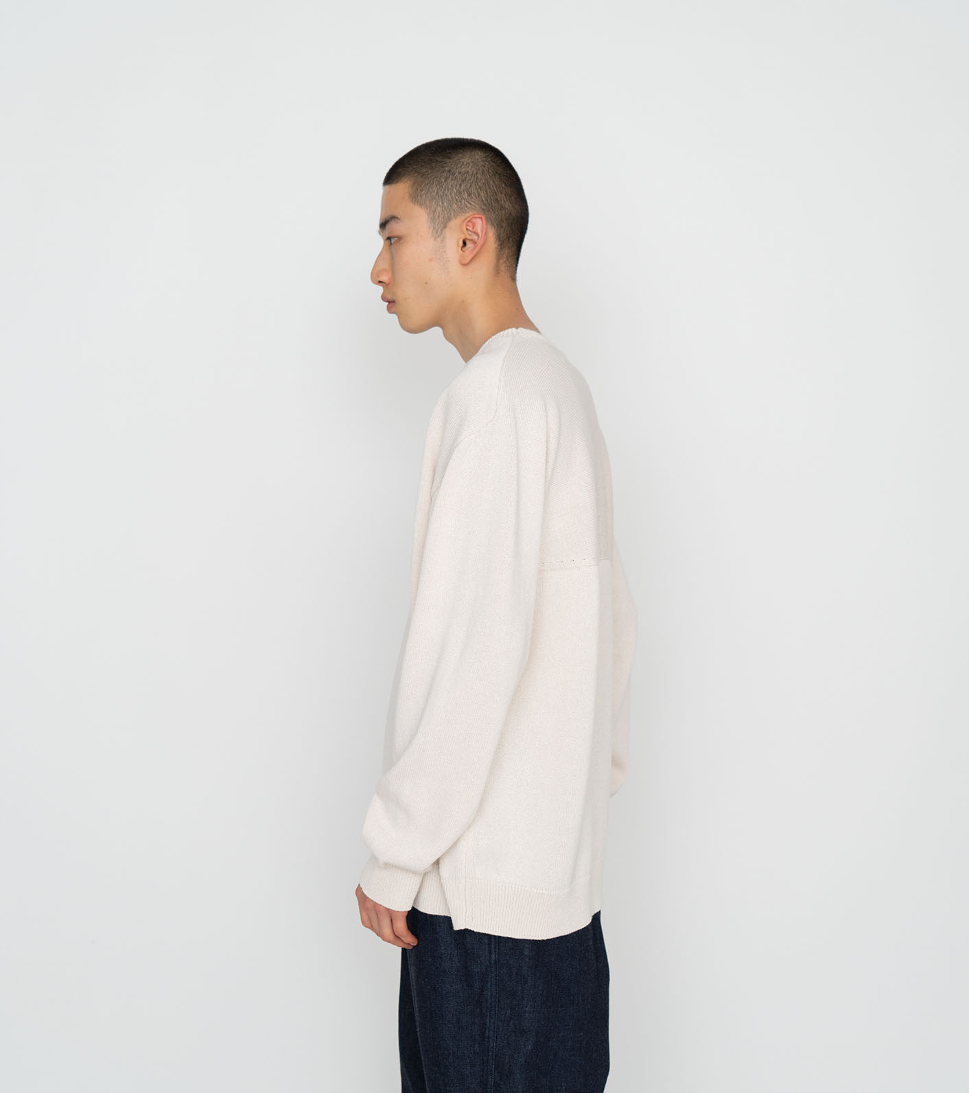 nanamica(ナナミカ) 7G Crew Neck Sweater メンズ acosformosa.com.br