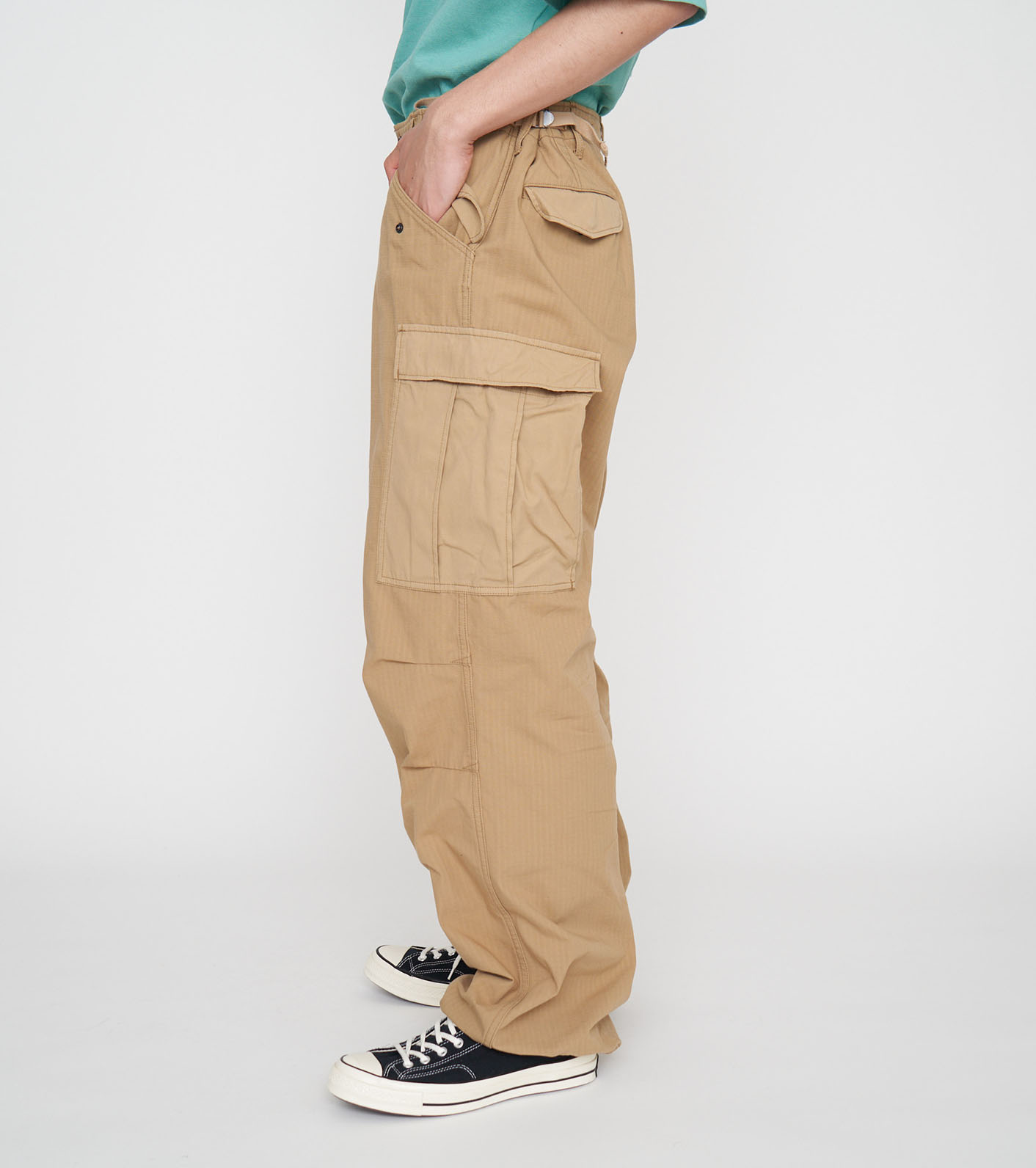 輸入品日本向け 34 22ss nanamica Stripe Easy Cargo Pants laverite.mg