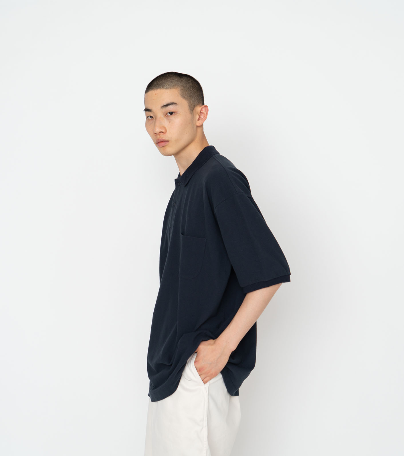 ポイント2倍 nanamica H/S Polo Shirt Lサイズ 23SS ポロシャツ - 通販