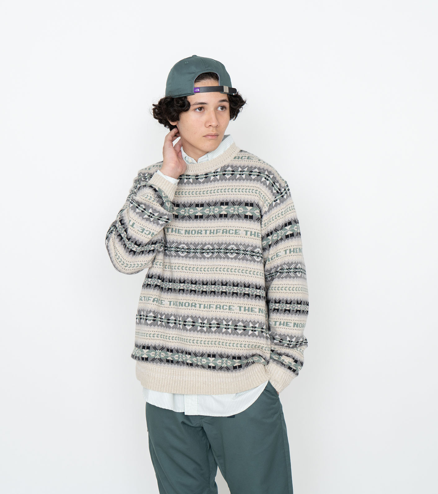 nanamica / GORE-TEX INFINIUM™ Fair Isle Sweater