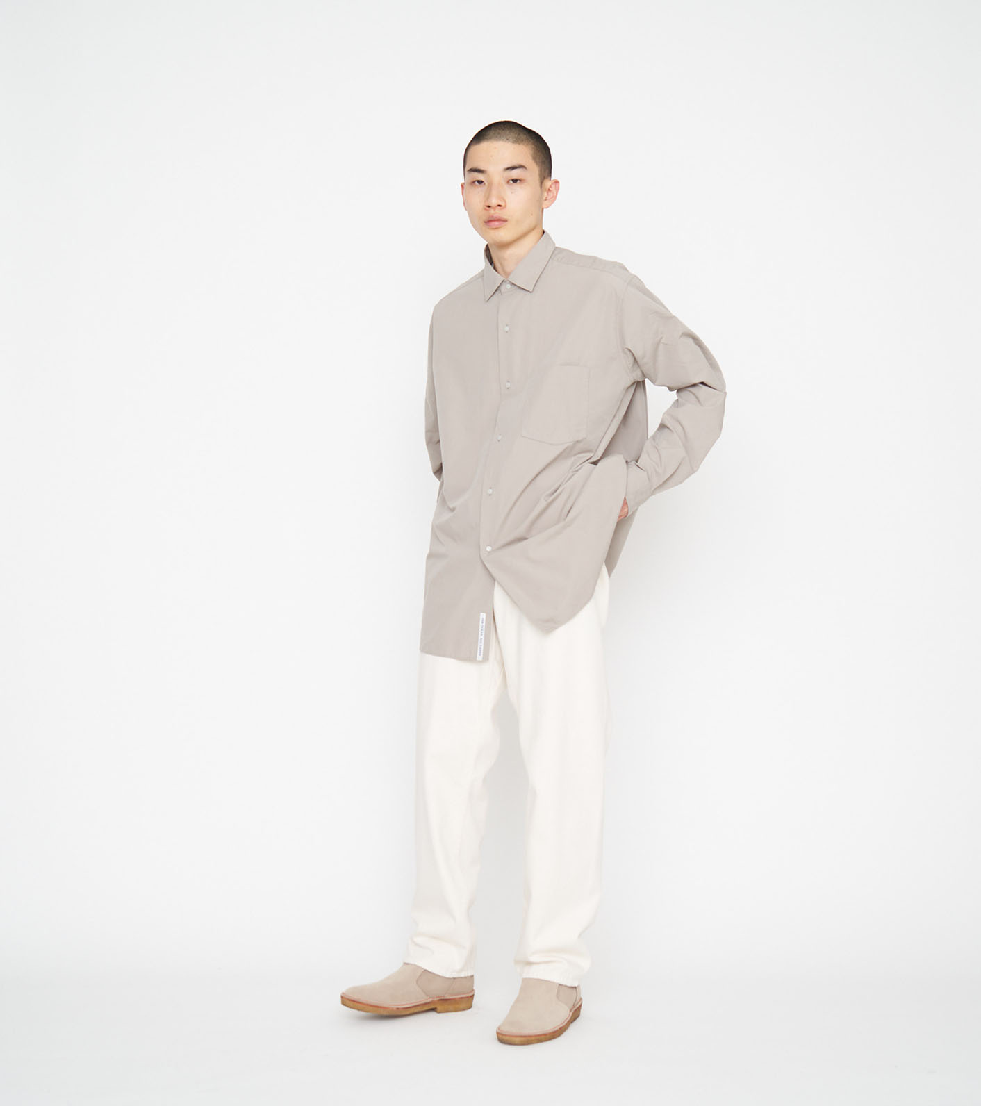 nanamica / Regular Collar Wind Shirt