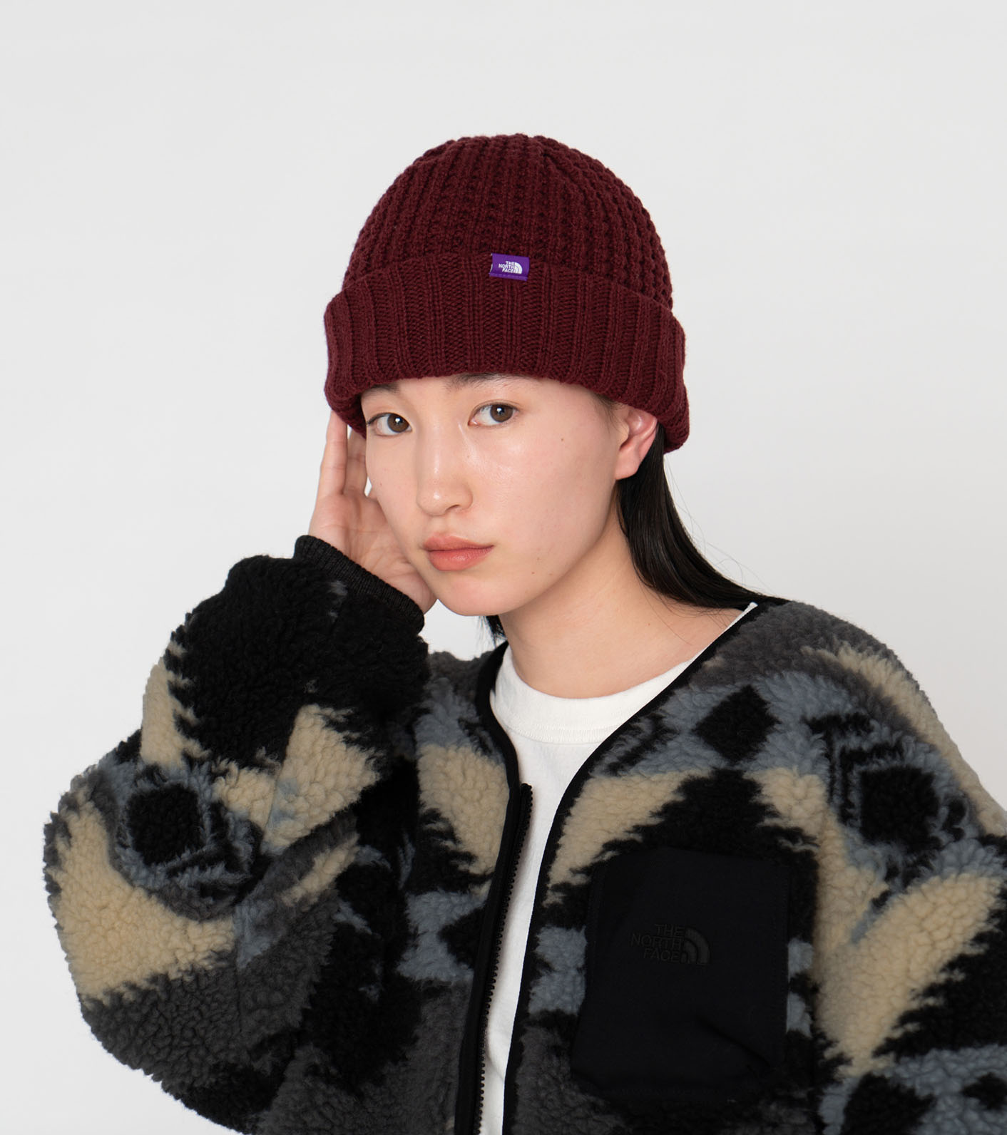 数量限定】 nanamica Watch Cap ECRU ナナミカ ニットキャップ - 帽子