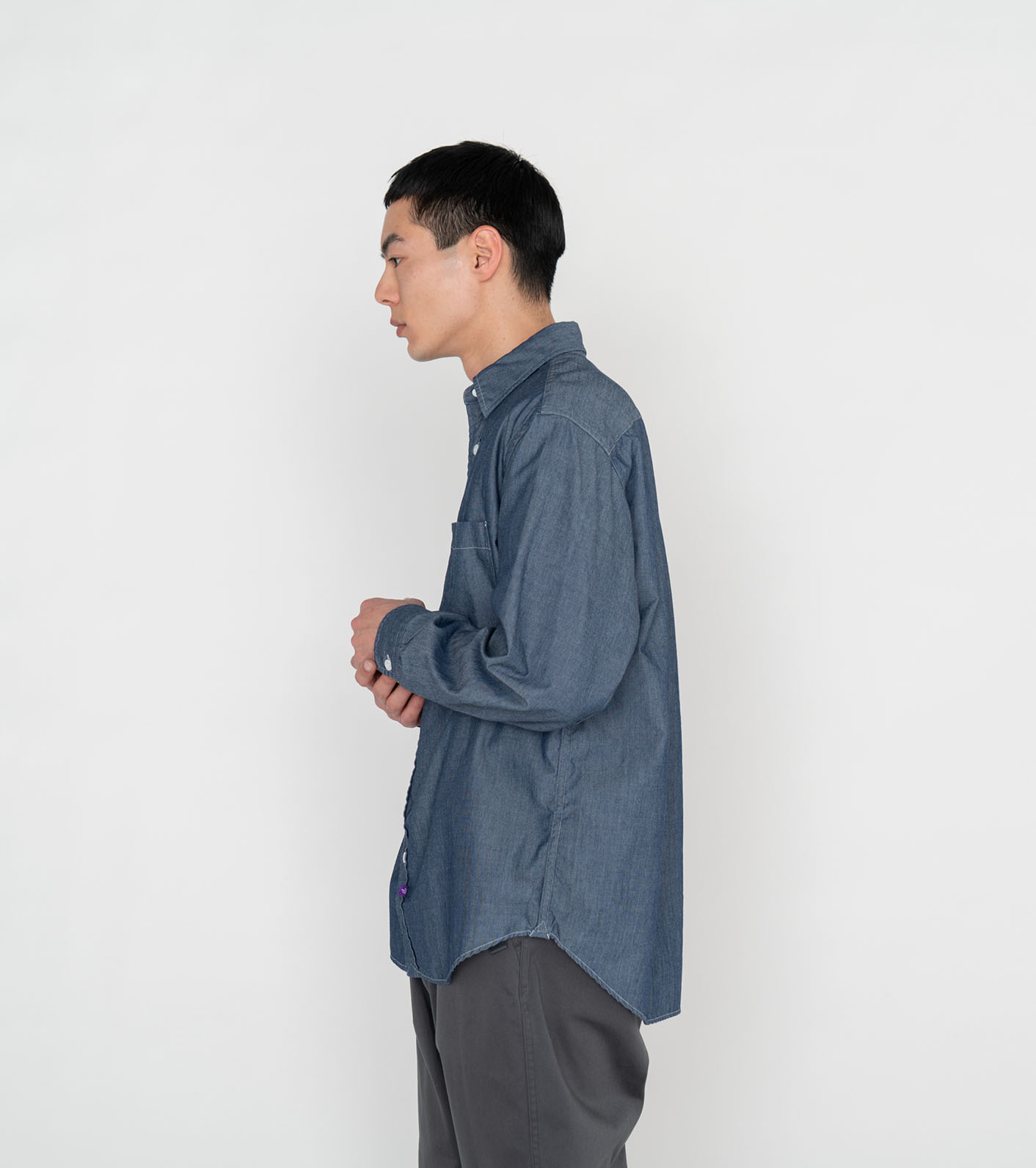 nanamica / Regular Collar Chambray Field Shirt