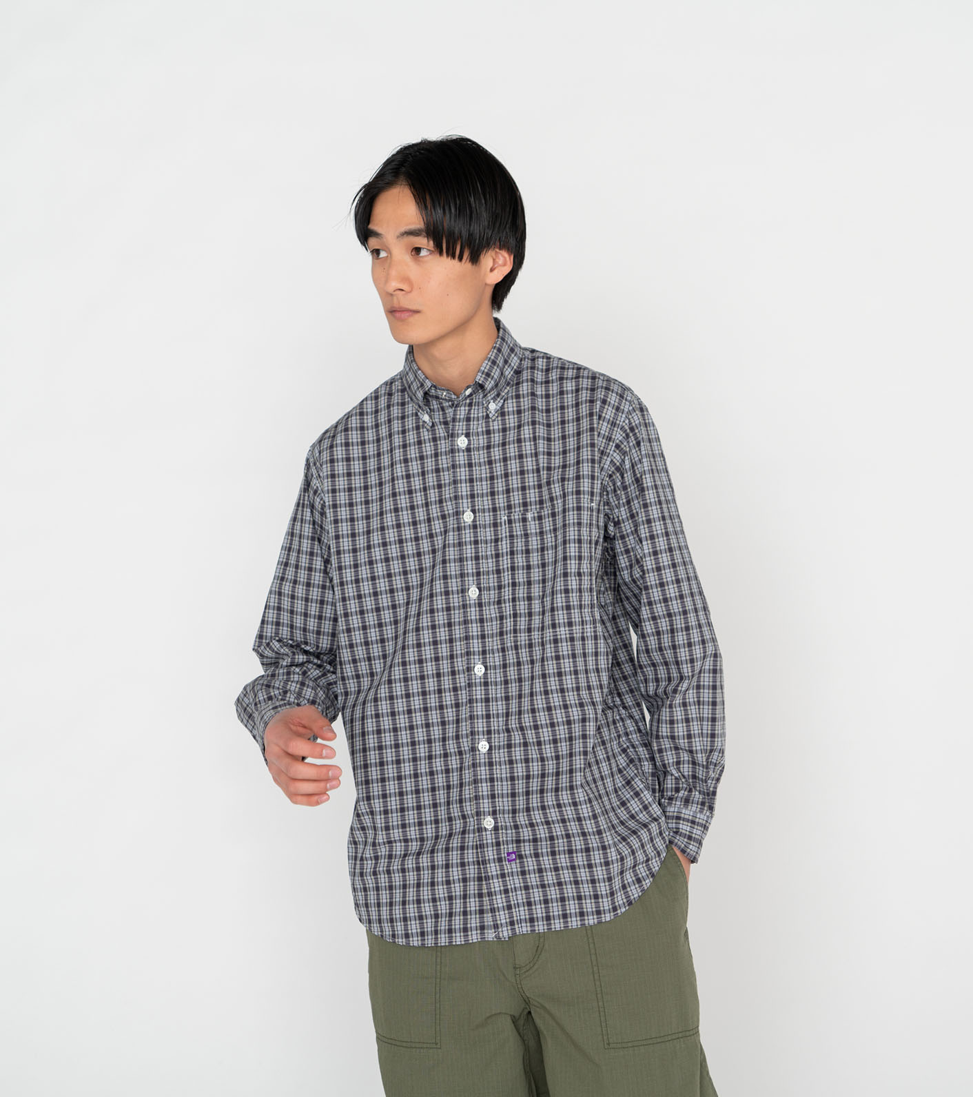nanamica / Button Down Plaid Field Shirt