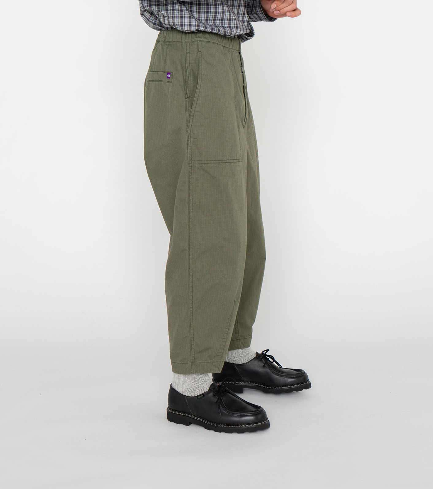 PURPLE LABEL  Ripstop Wide Cropped Pants