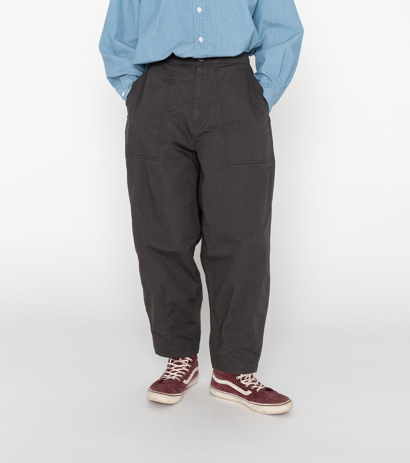 Ripstop Wide Cropped Field Pants