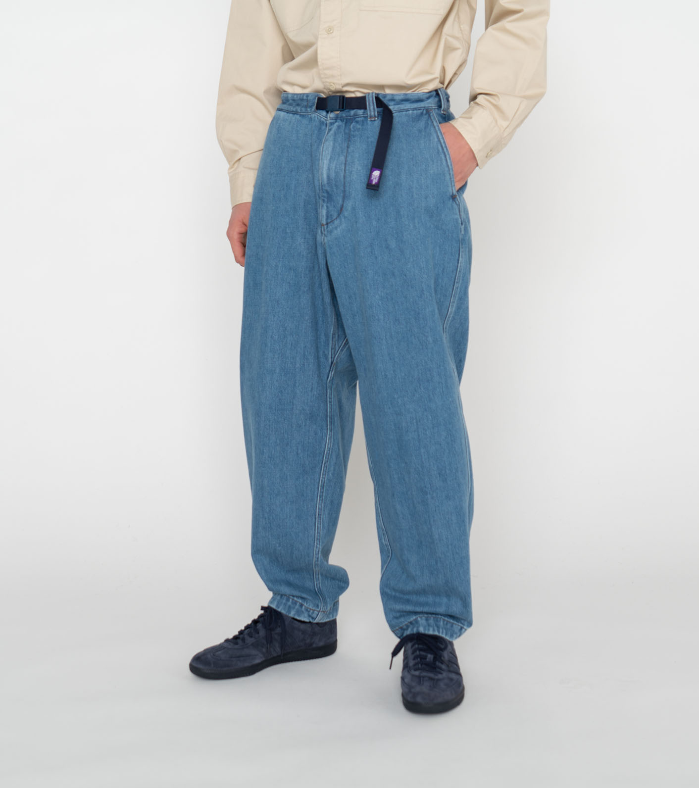 Size：36　Denim Wide Tapered Field Pants