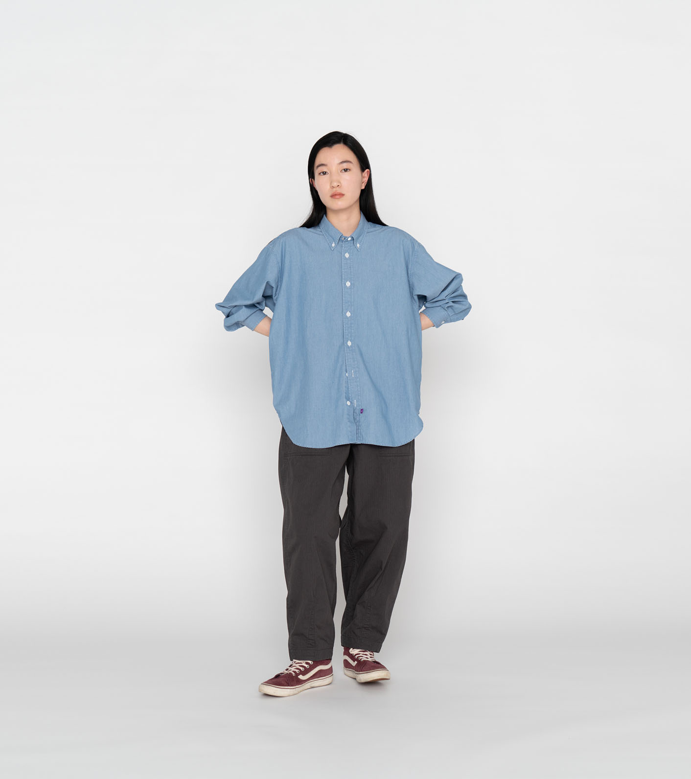 nanamica / Button Down Chambray Field Shirt