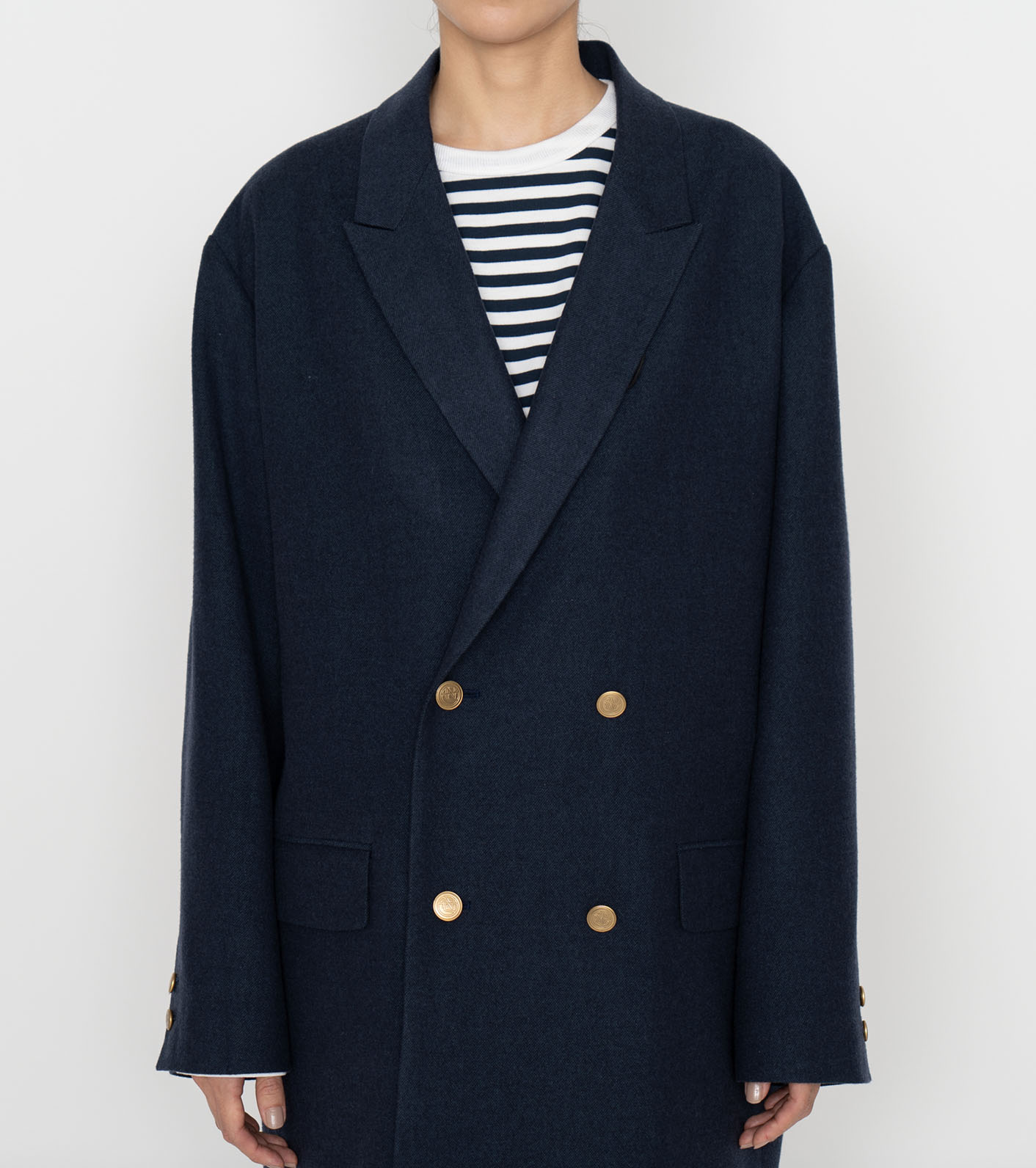 nanamica / Wool Double Breasted Jacket