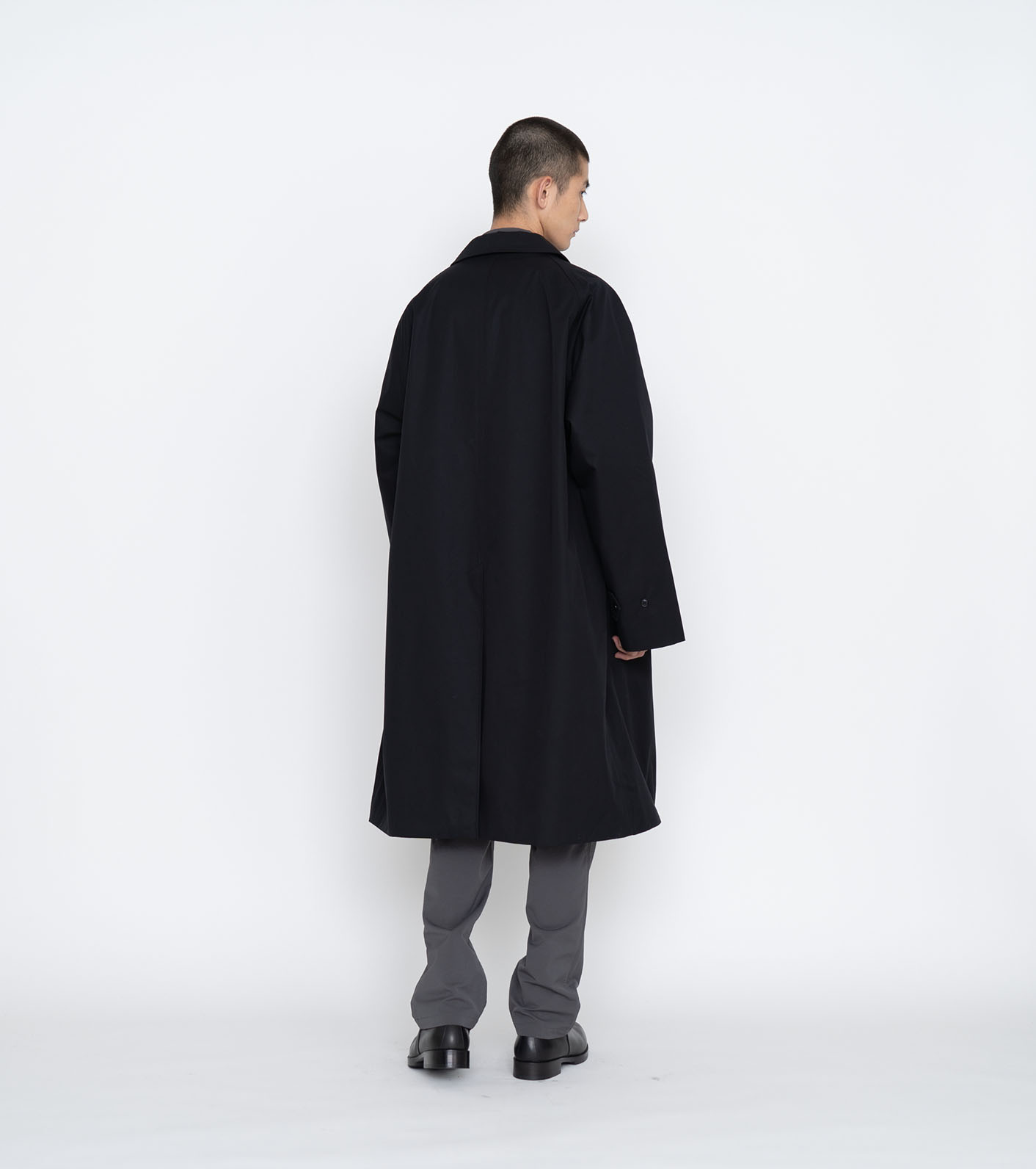 nanamica GORE-TEX Balmacaan Coat 袖リフォーム - ステンカラーコート