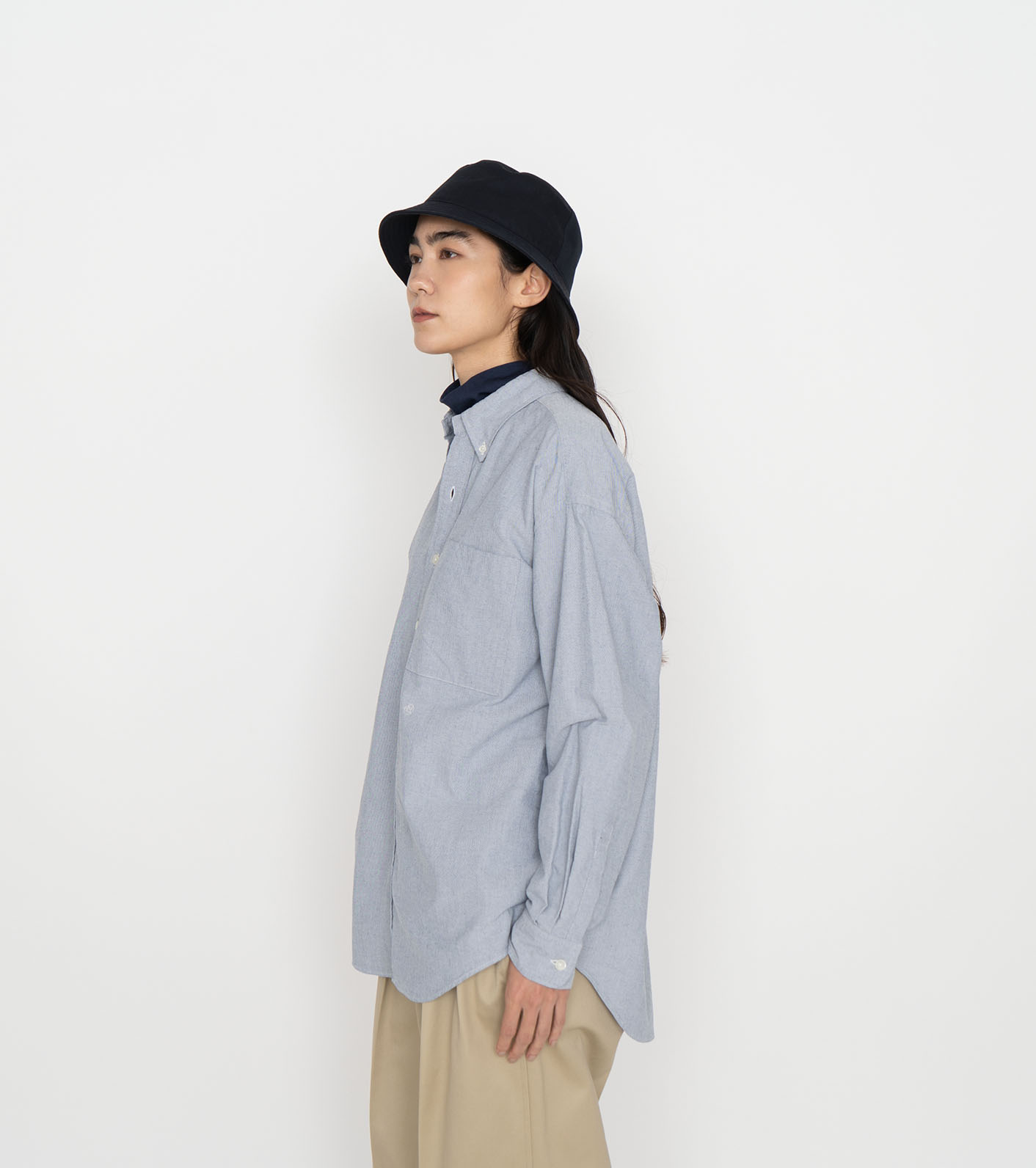 ナナミカ nanamica Button Down Wind Shirt シャツ-