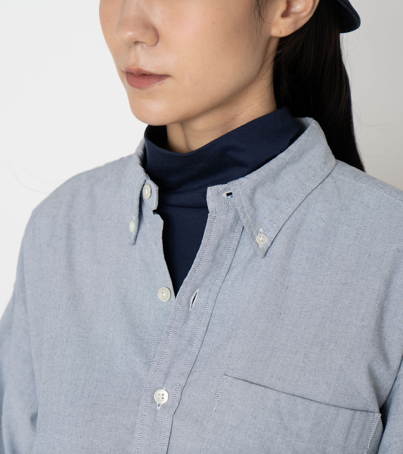 23年最新モデル nanamica Button Down WindShirt-