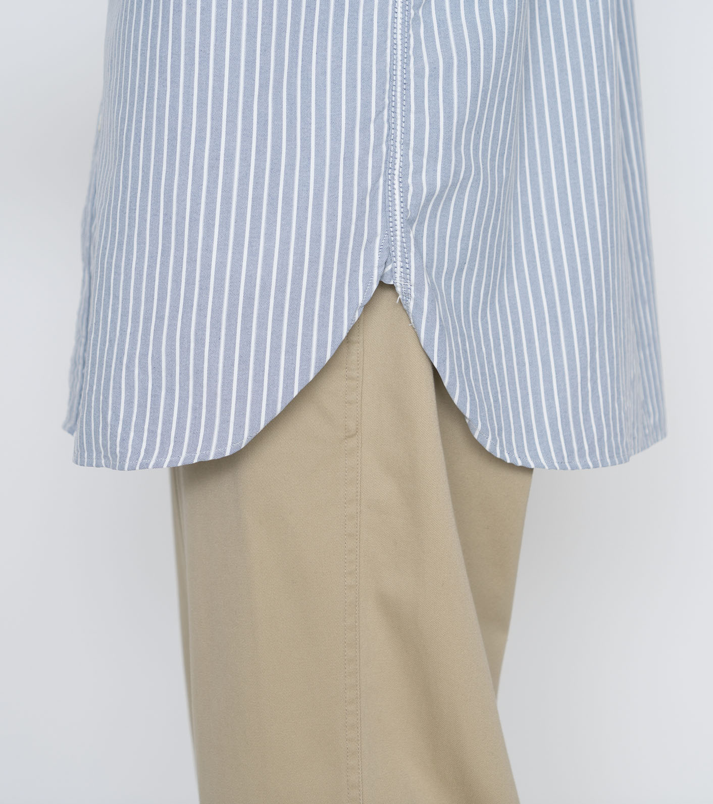 nanamica / Button Down Stripe Wind Shirt