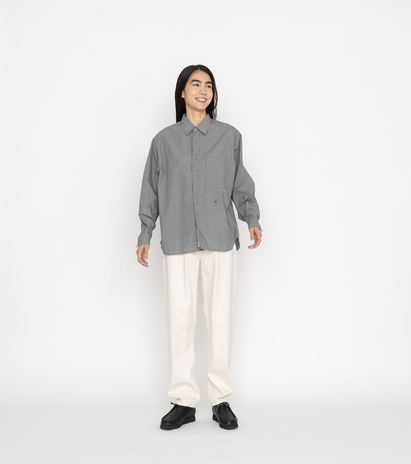 nanamica / Regular Collar Wind Shirt