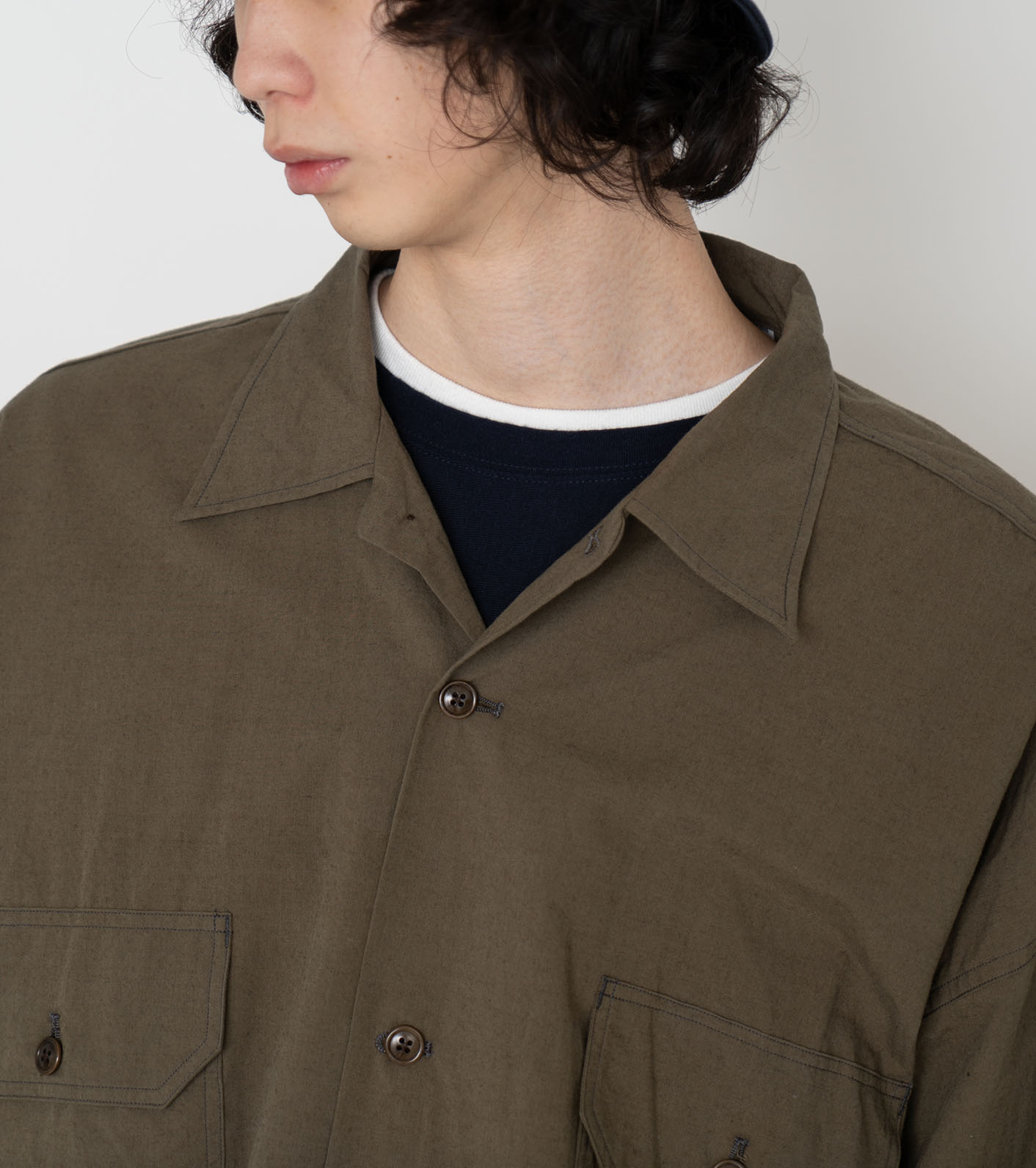 nanamica / Cotton Wool Deck Shirt