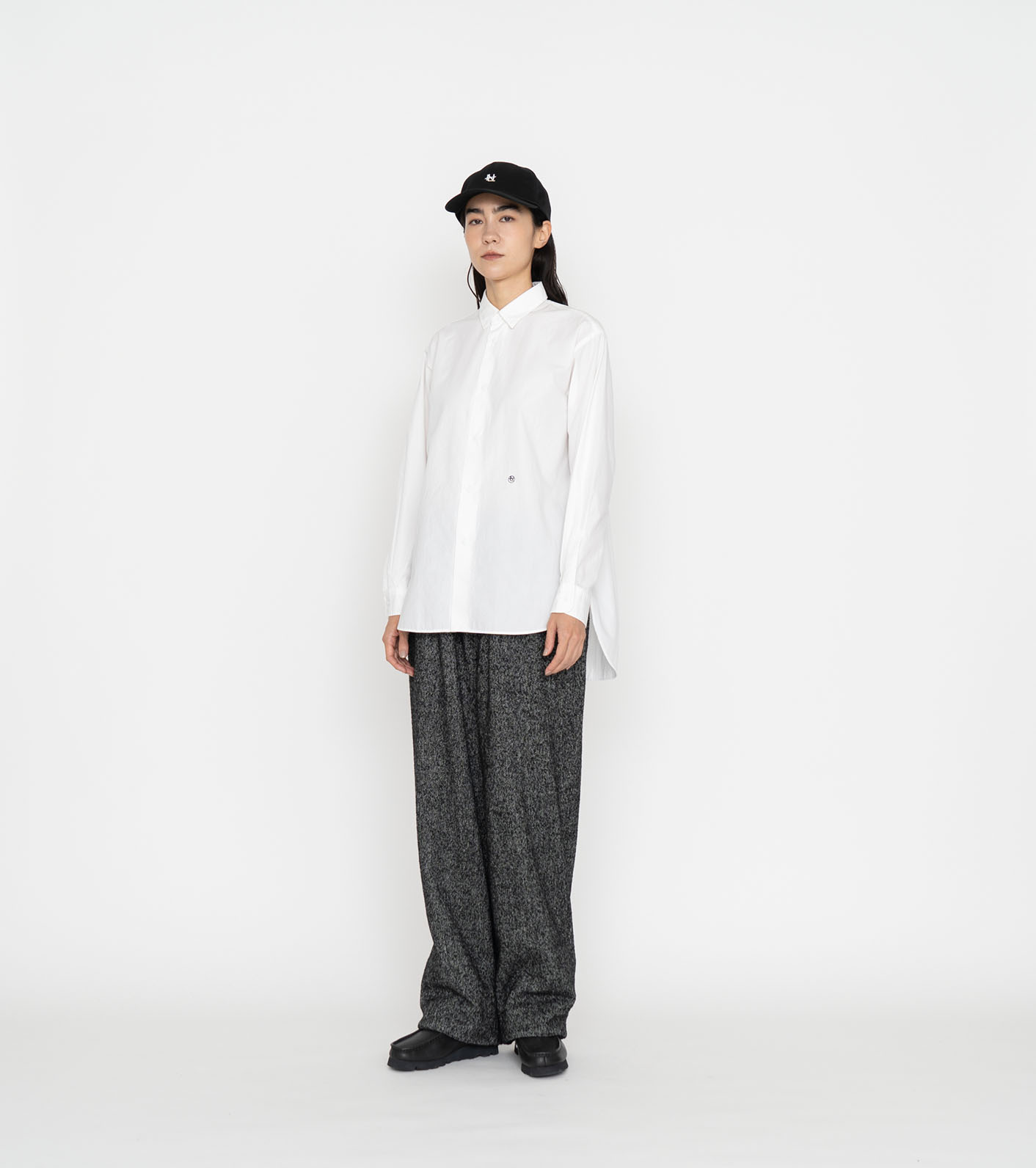 ビール 超美品！ナナミカ Regular Collar Wind Shirt XS