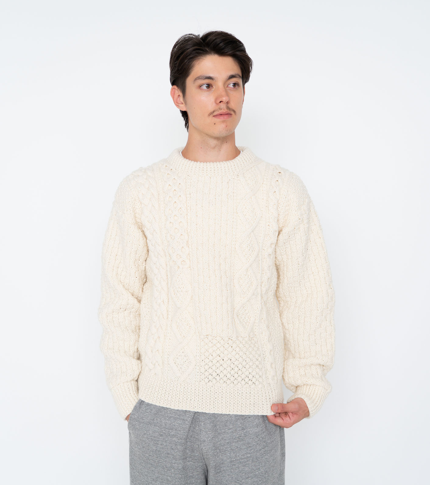 nanamica / Sweater Multi Knitted