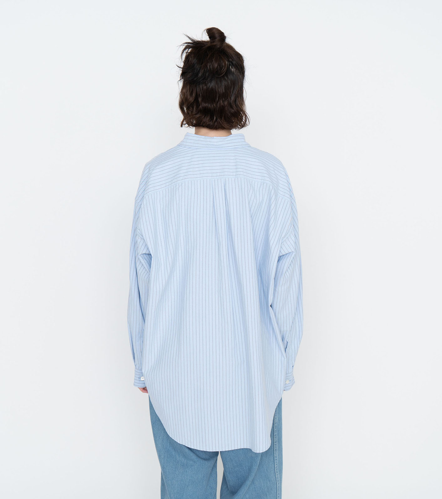 nanamica / Button Down Stripe Wind Shirt