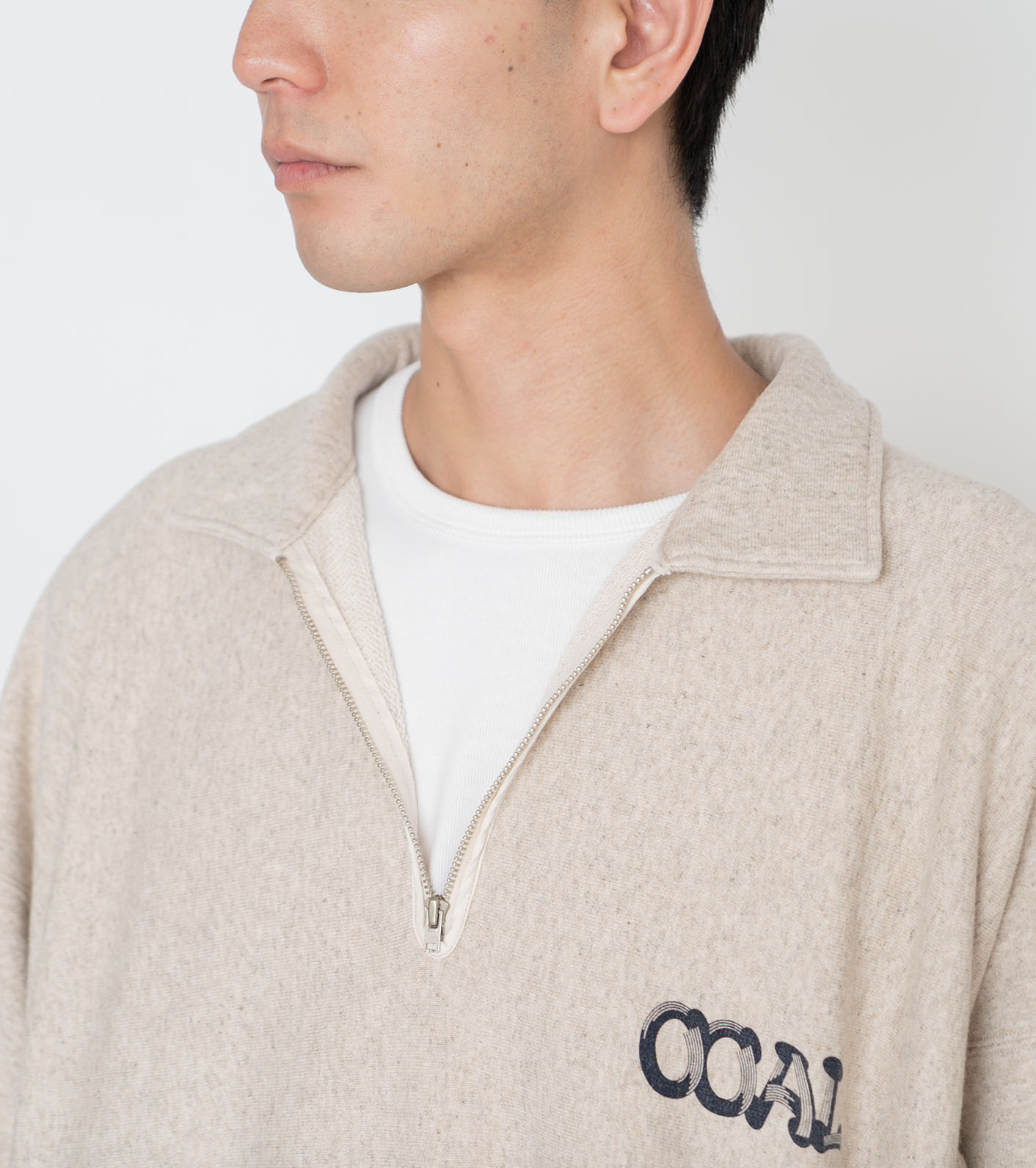 nanamica / Half Zip-Up Sweat