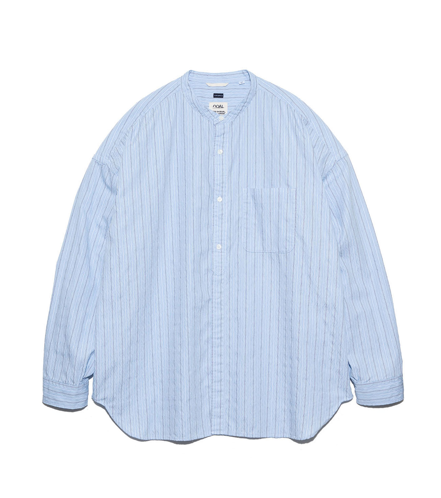 nanamica / Band Collar Dobby Stripe Shirt