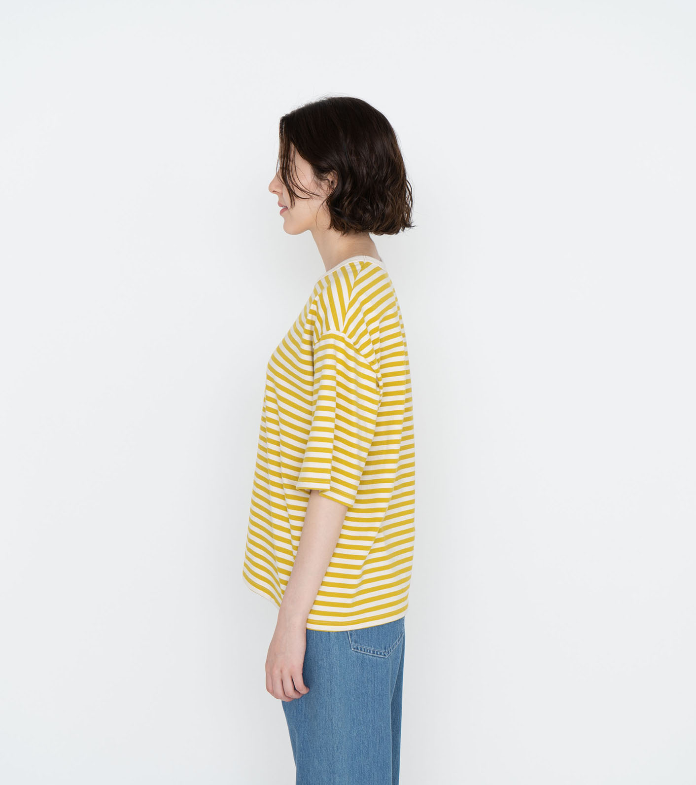 nanamica / COOLMAX Stripe Jersey Tee