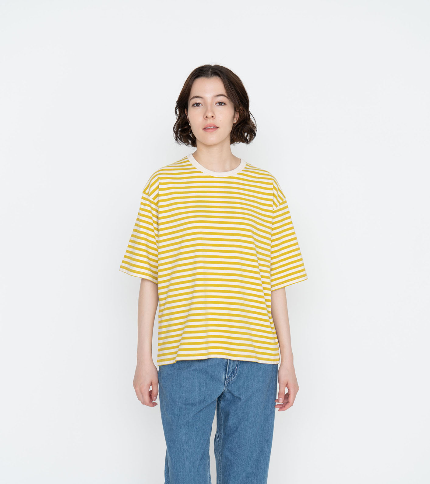 nanamica / COOLMAX Stripe Jersey Tee