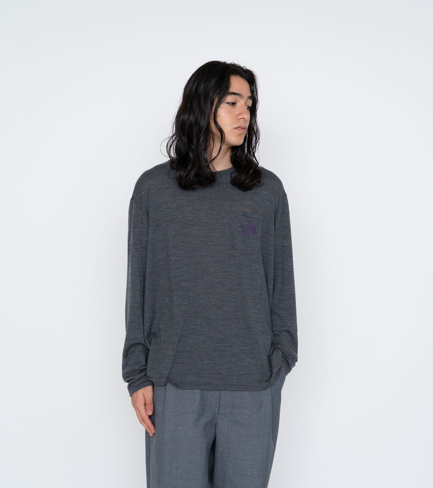 nanamica / Merino Field Long Sleeve Tee