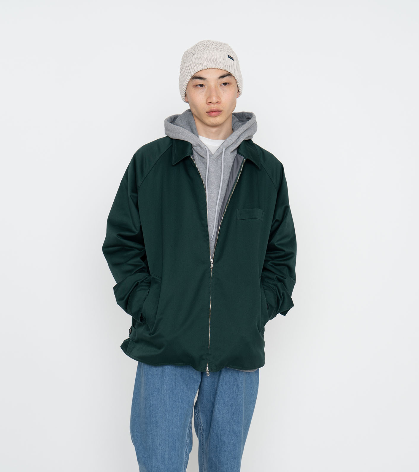 COUNTnanamica WINDSTOPPER Chino Crew Jacket