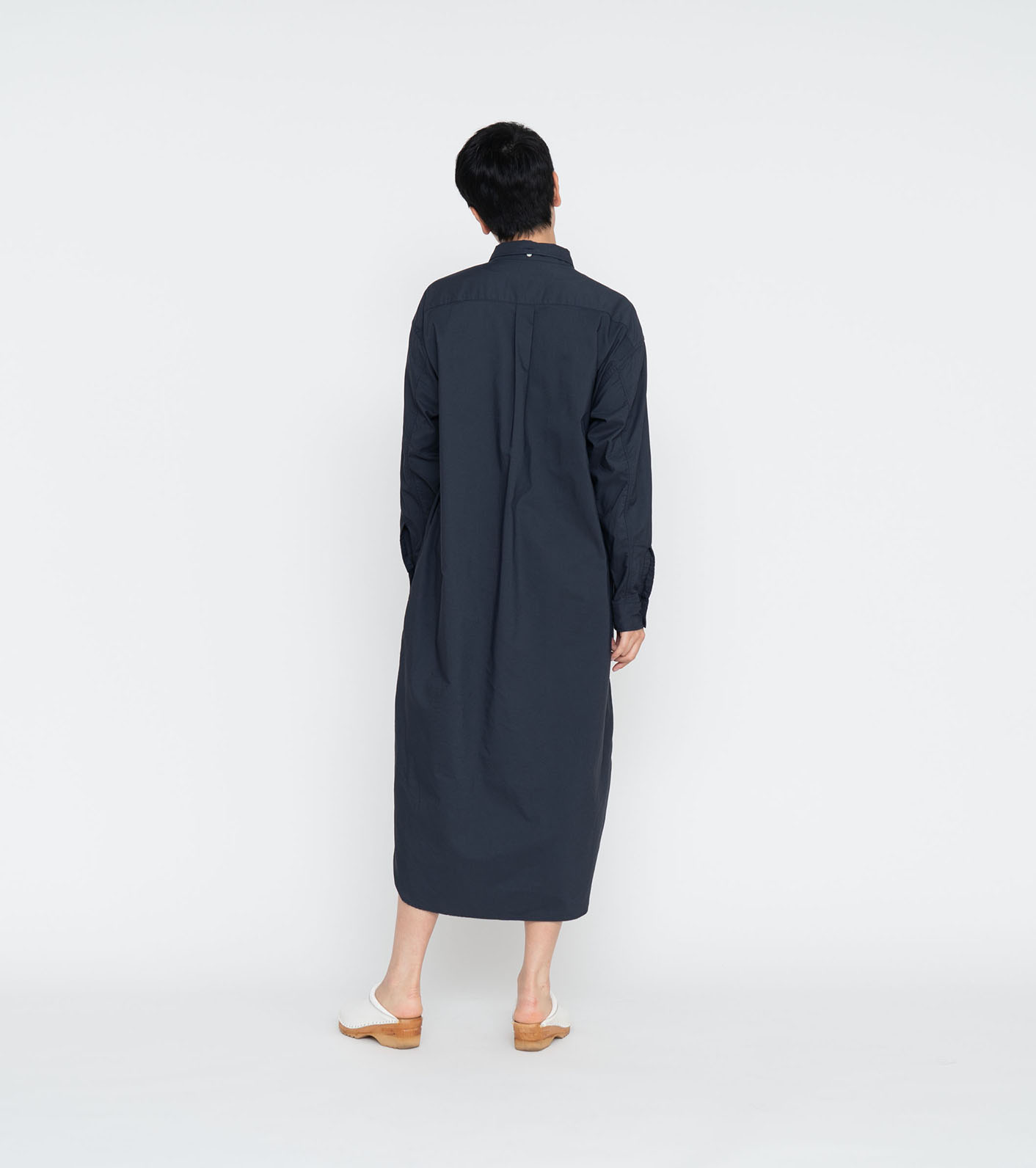 nanamica / Button Down Wind Shirt Dress