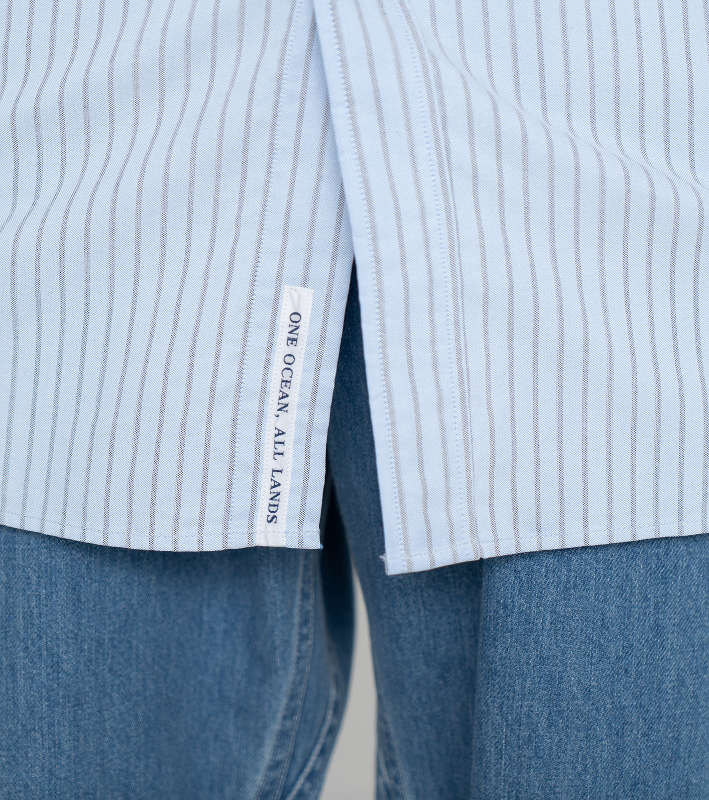 nanamica / Button Down Stripe Wind Shirt