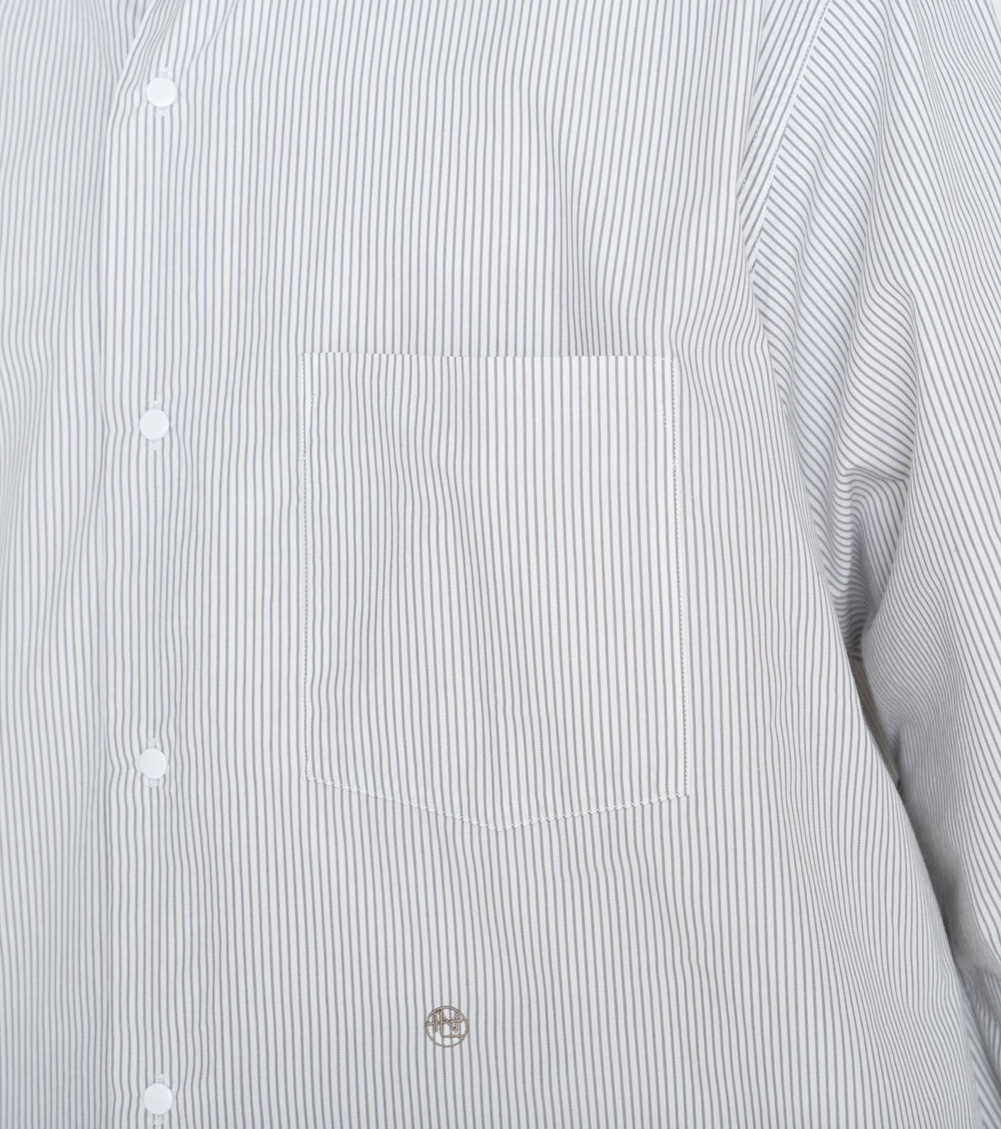 nanamica / Regular Collar Stripe Wind Shirt