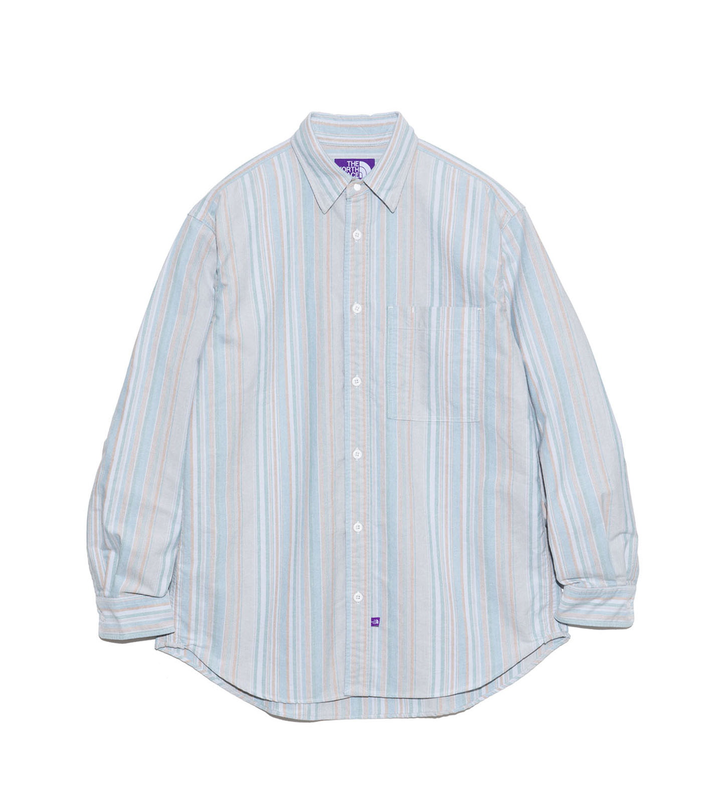 nanamica / Regular Collar NP Striped Field Shirt
