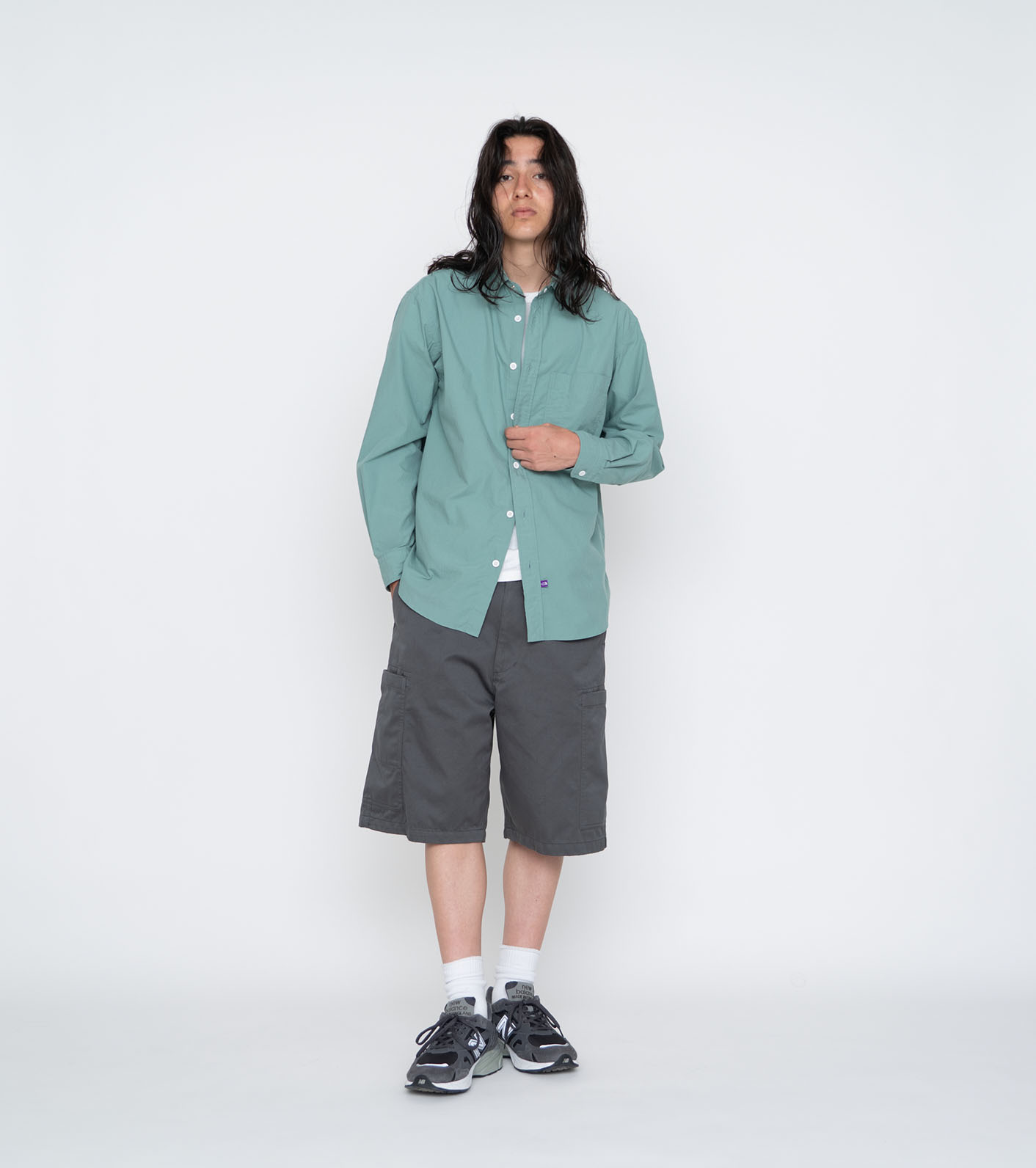 nanamica / Regular Collar Field Shirt